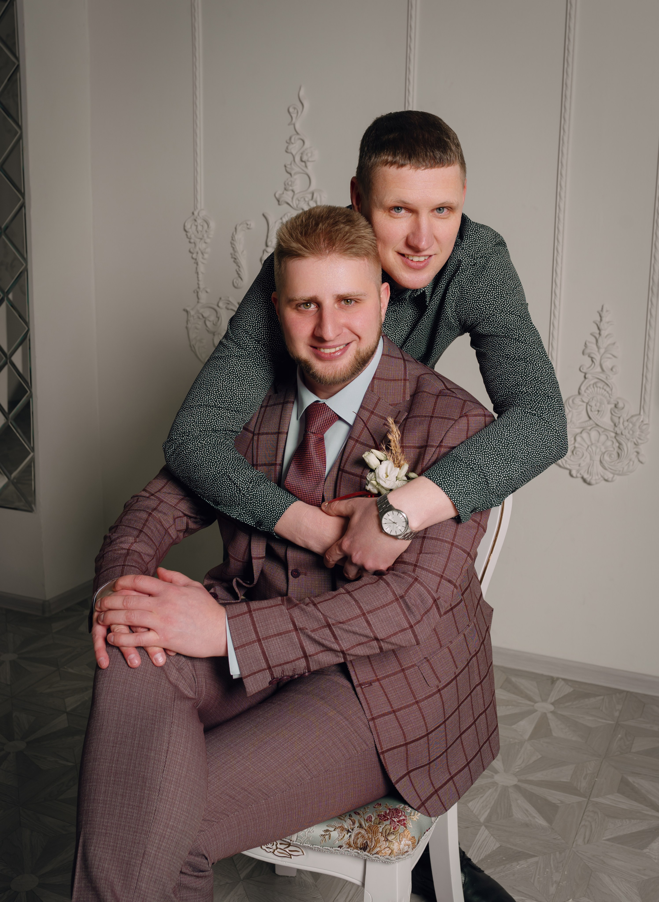 Свадебная фотосессия в студии. Фотограф Ким Наталья в Красноярске