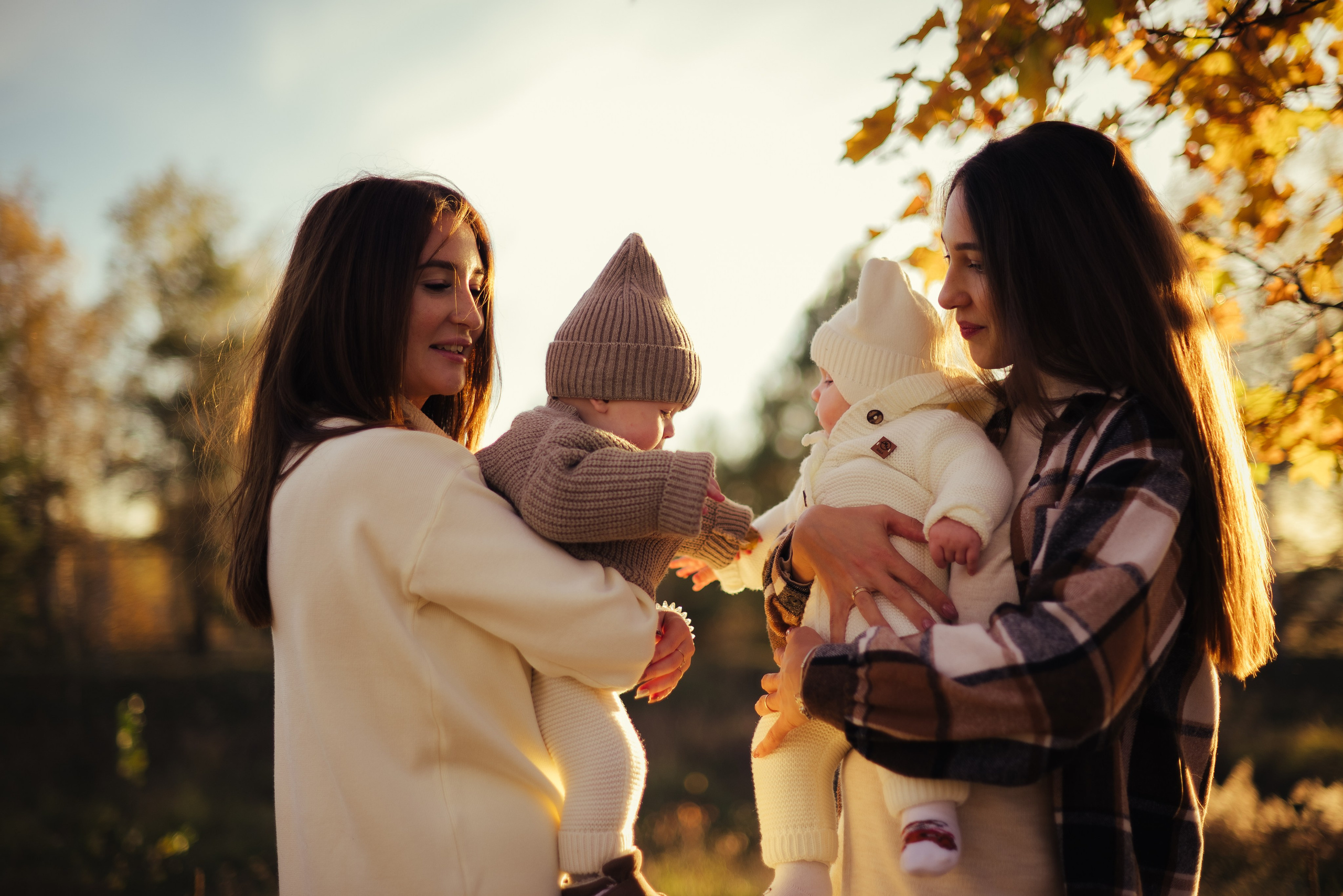Мамочки осенью. Семейный и детский фотограф в Щелково Алена Дробот