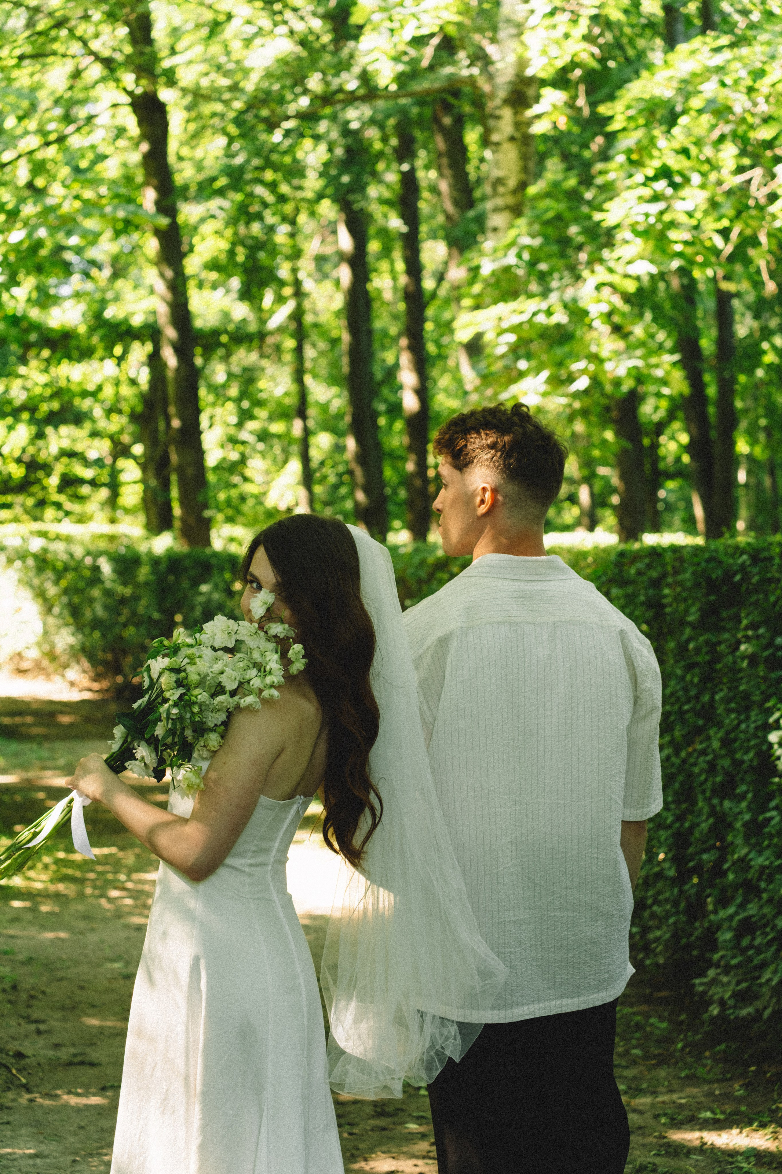 СВАДЕБНАЯ СЬЕМКА В ПЕТЕРГОФЕ И СЬЕМКА РЕПОРТАЖА В ЗАГСЕ ПЕТЕРГОФА. Профессиональный фотограф, Санкт-Петербург — Виктория Богомолова