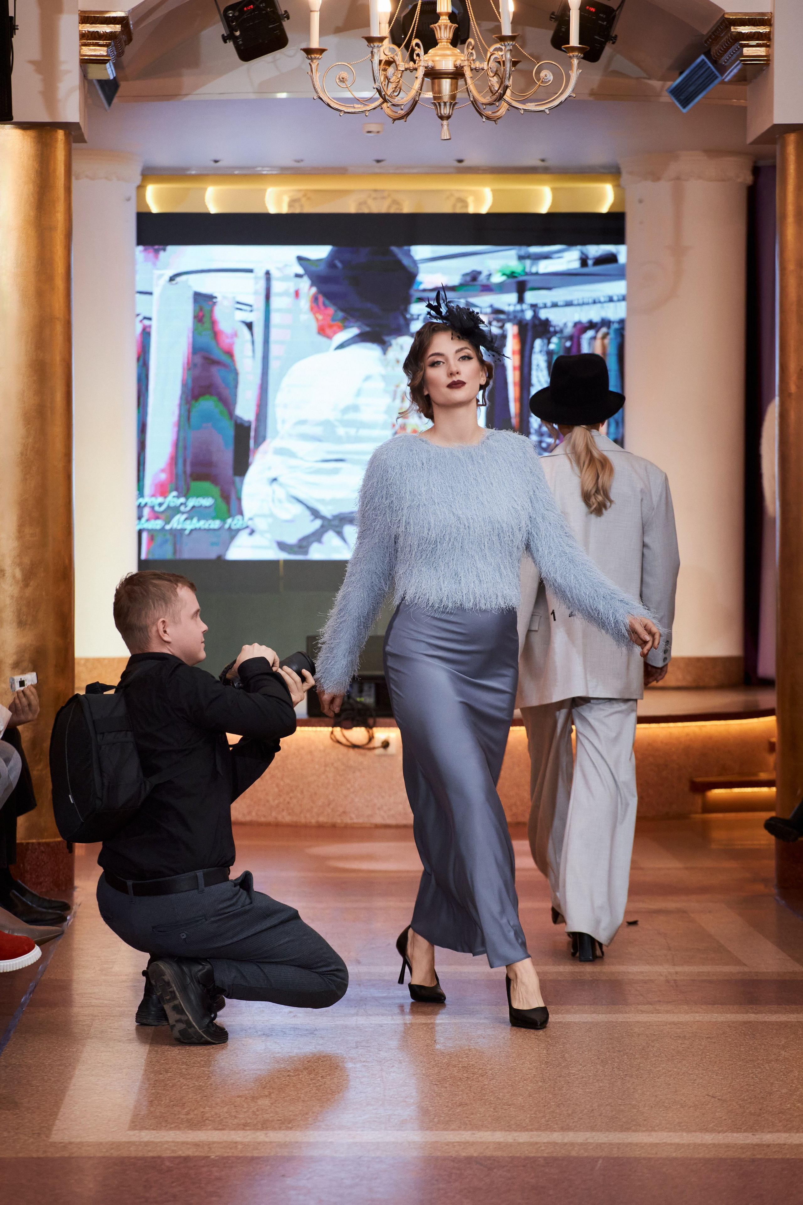 Modeling+. Fasion-show «Зима в городе» 2024. Фотограф Алексей Яковлев