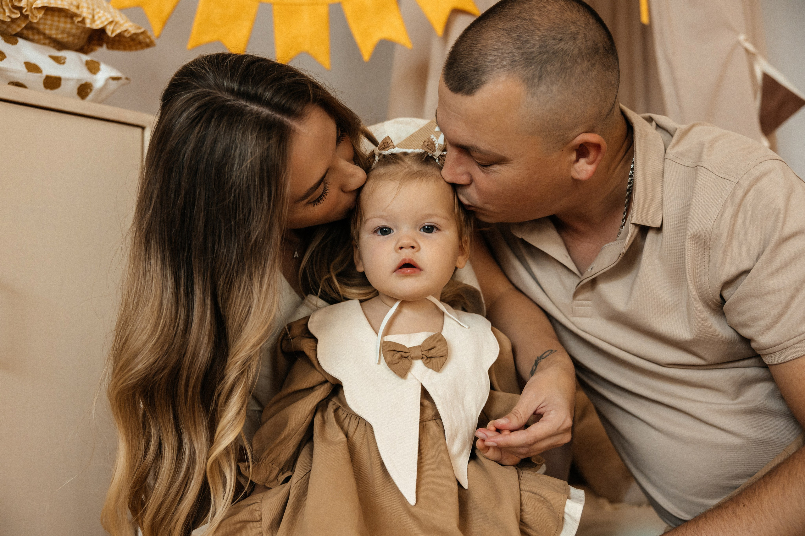 Максим, Алена, и Алиса. Фотограф Краснодар