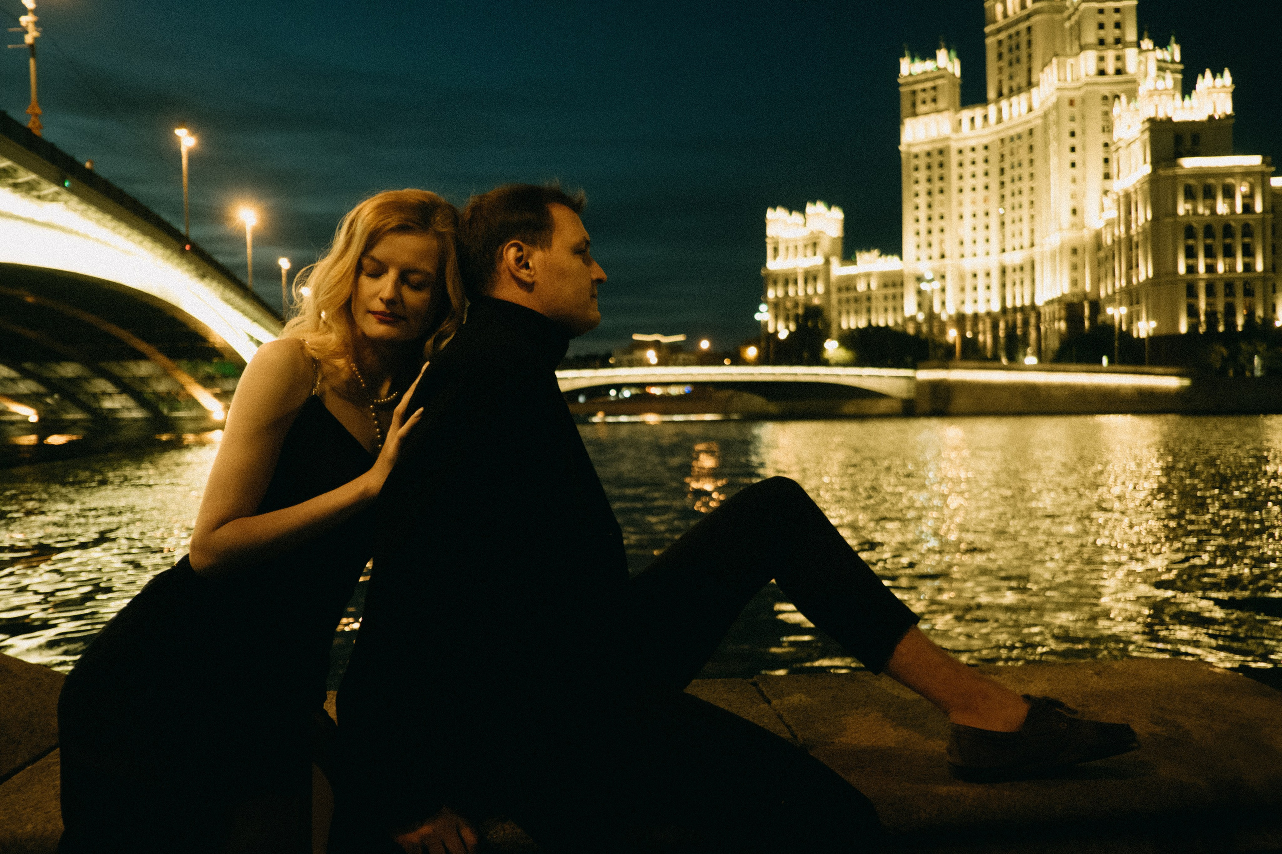 По ночному городу. Свадебный фотограф Александра Тюлякова