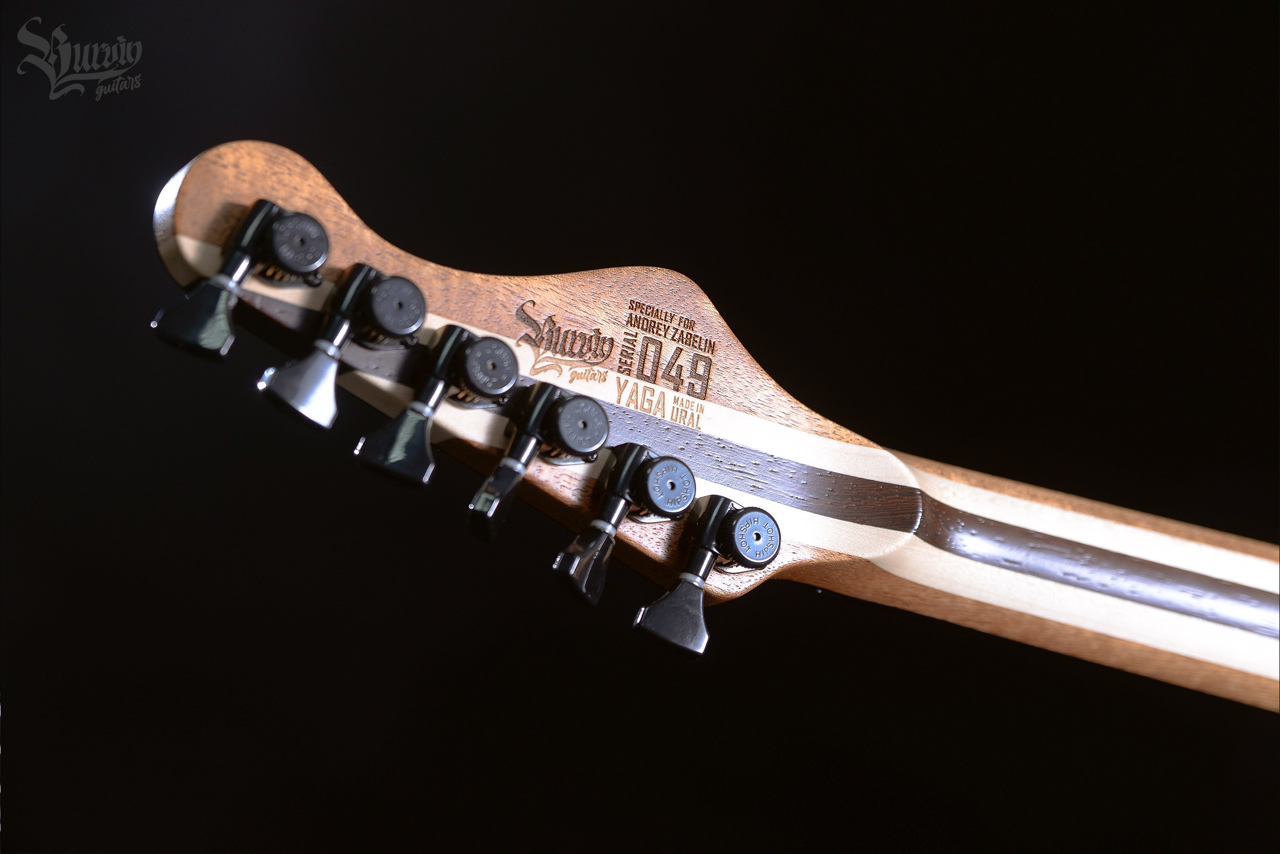 049 YAGA. Master of making guitars and basses to order