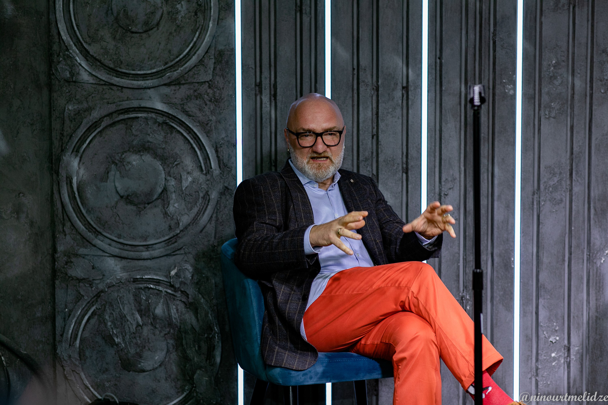 Пресс конференция Kevin Maccoy. Art photographer Nino