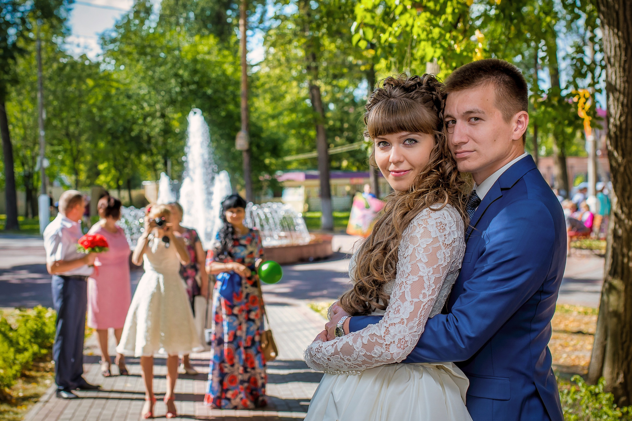 свадебные фото, павловский посад