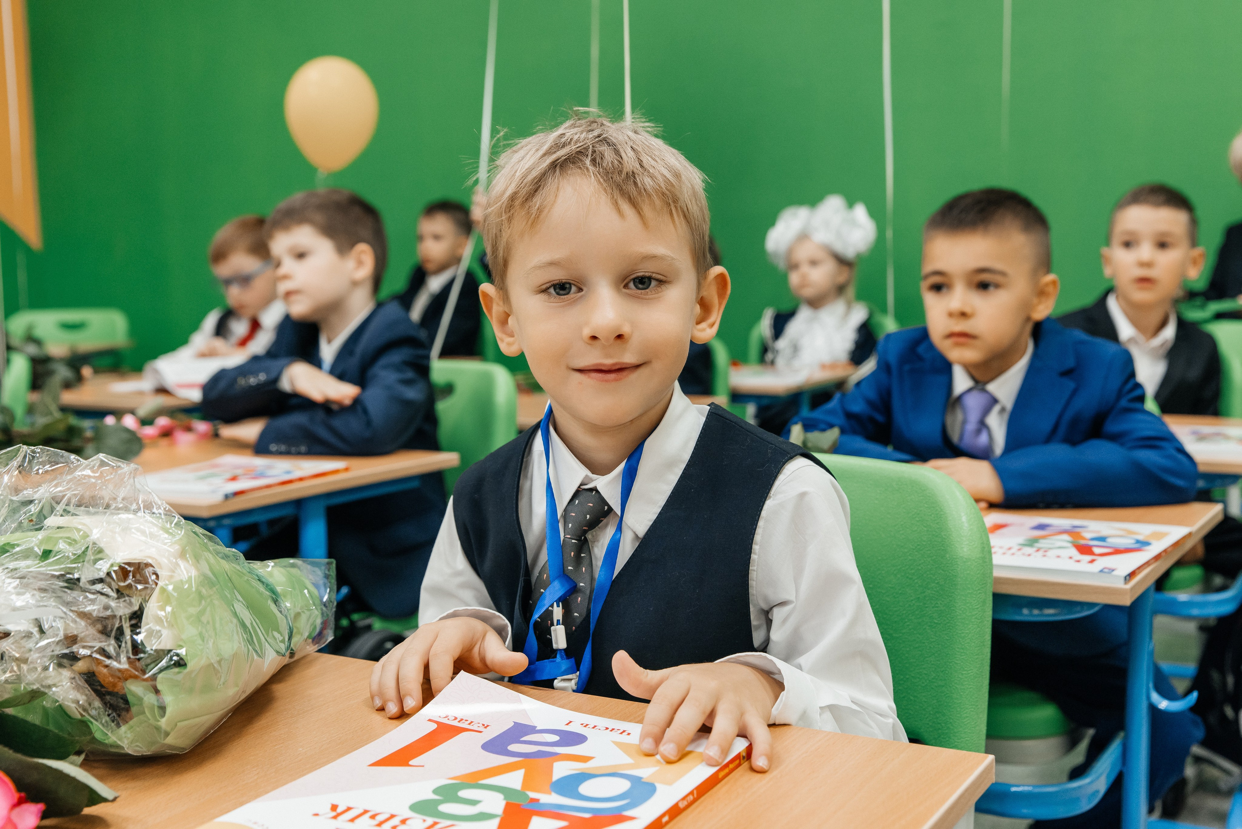 1 сентября 1 класс. Фотограф Москва Шептаев Артём