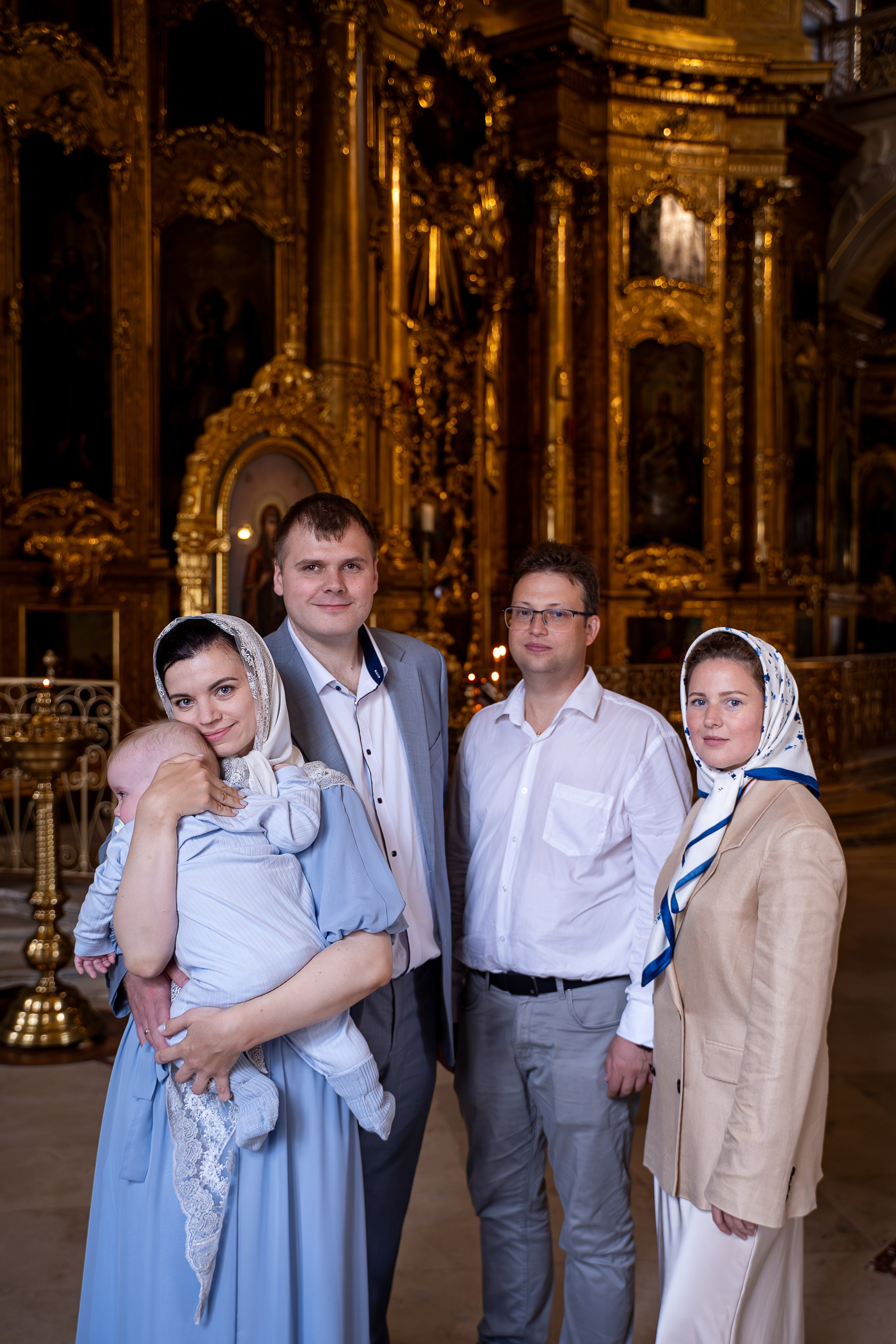 Крещение Никиты. Фотограф на роды Москва Ольга Летучева