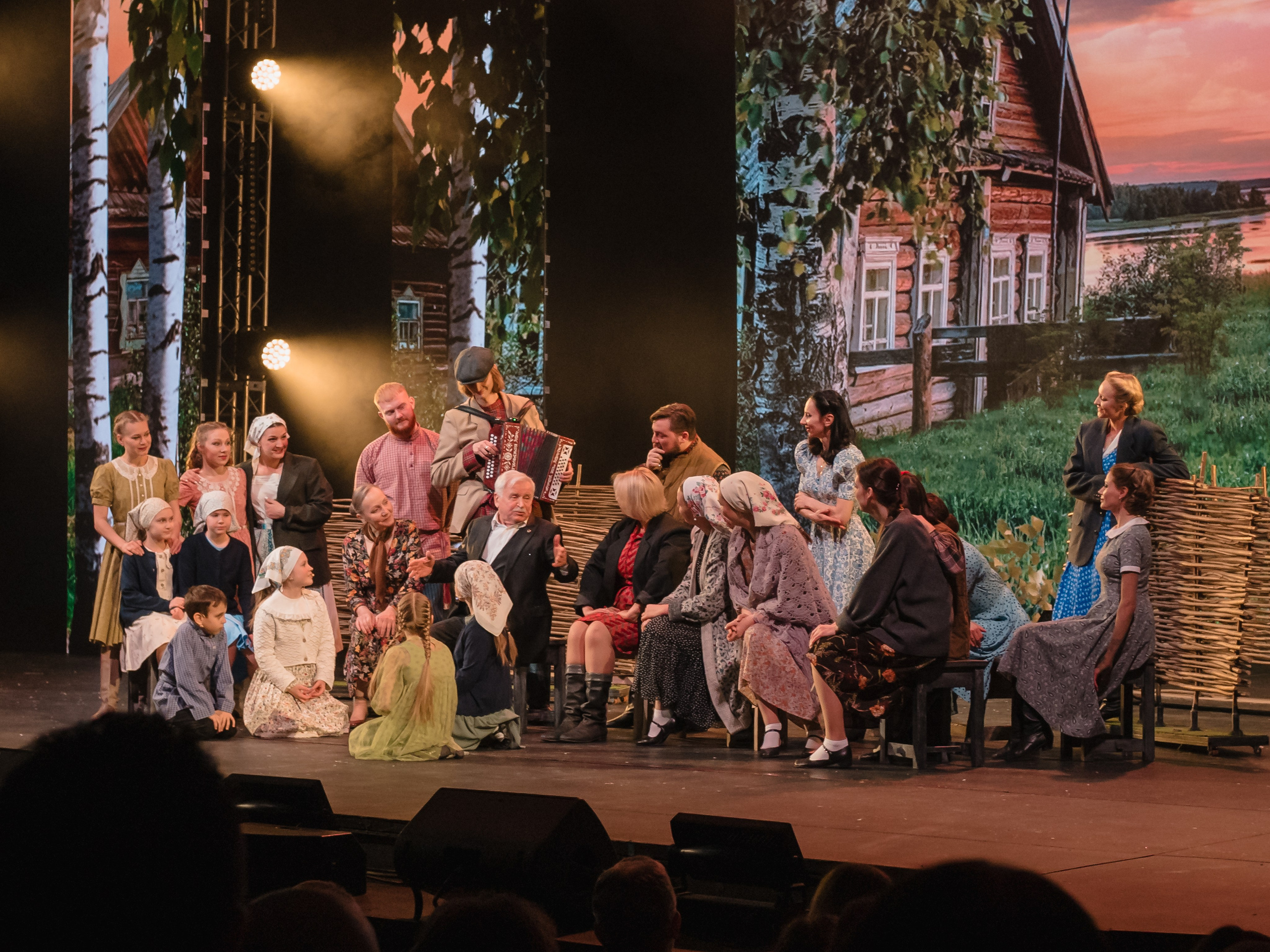 Василий Теркин, театр «Русская песня». Фотограф Ольга Махалова — Санкт-Петербург, Москва, Нижний Новгород