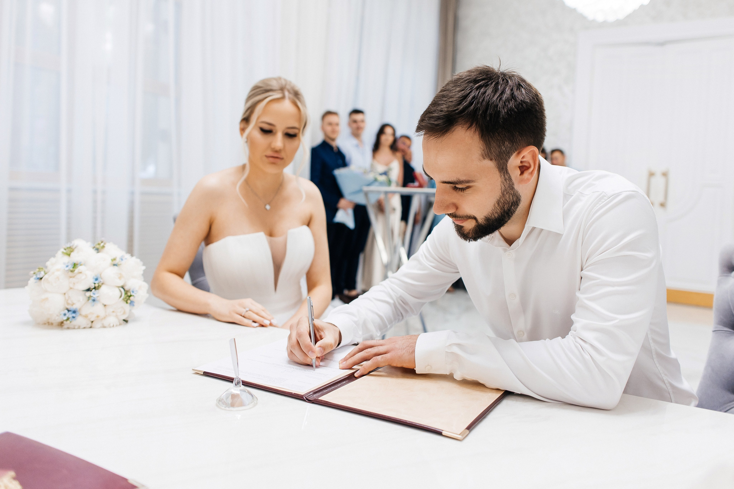 Борис и Ксения (утро + Загс + прогулка). Фотограф в Москве Екатерина Потапова