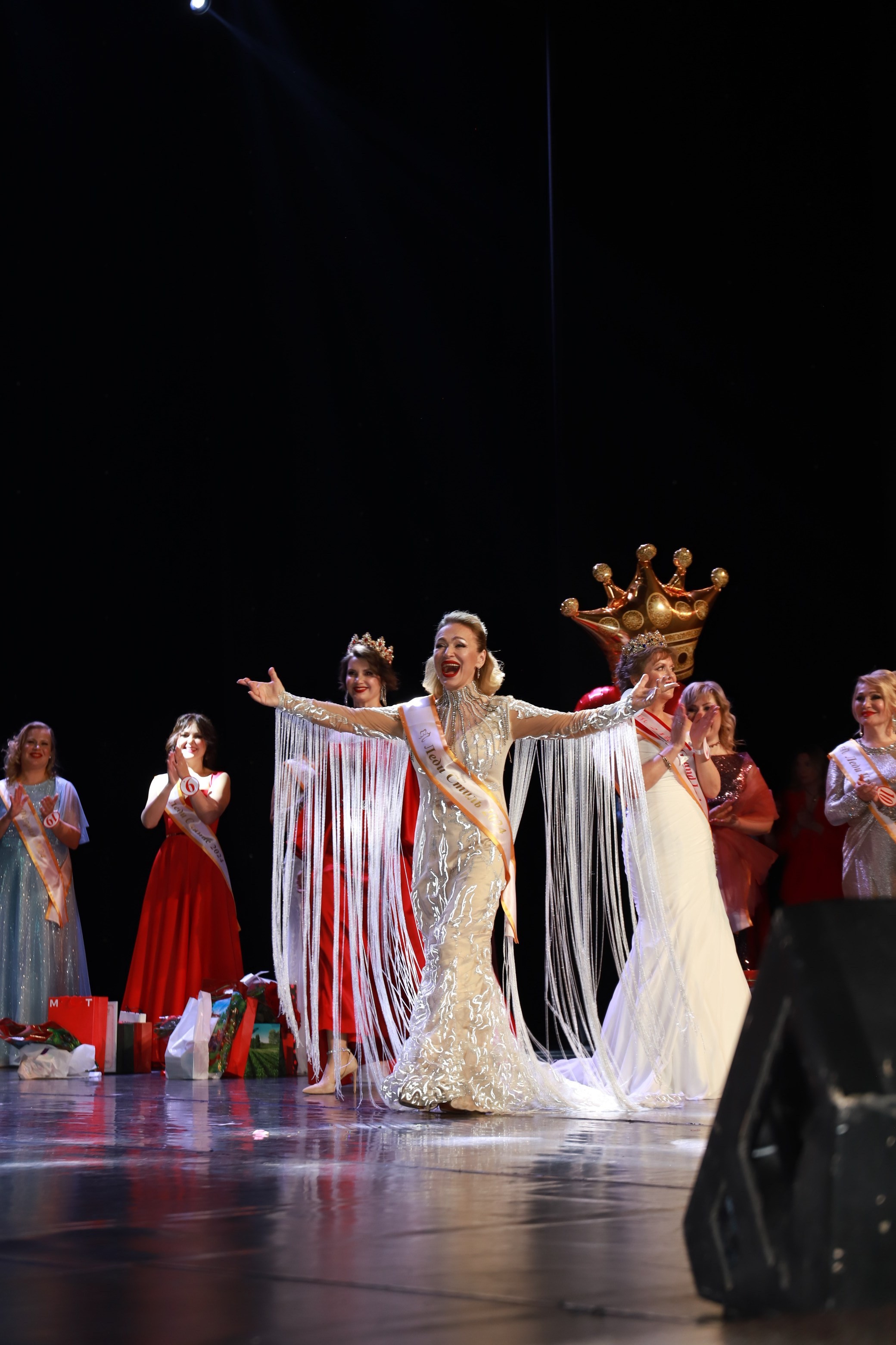 Финал конкурса Гранд Леди. Фотограф Юлия Мальцева