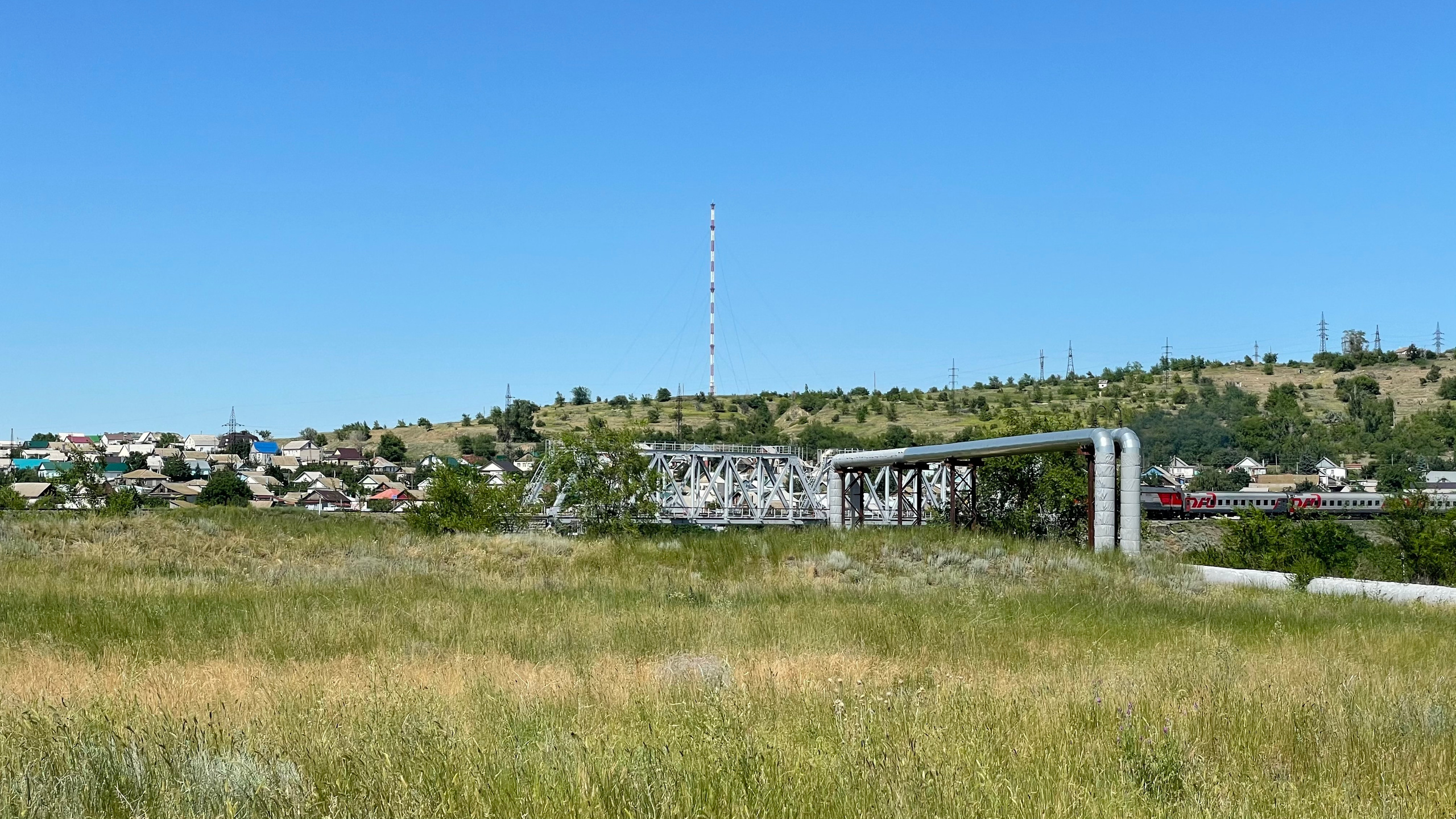 20 295 Мост ж/д металлический. Трубы. ВИЗУАЛЬНЫЕ И ЗВУКОВЫЕ РЕШЕНИЯ ДЛЯ БИЗНЕСА И СЪЁМОК ТЕЛЕТЕЛА