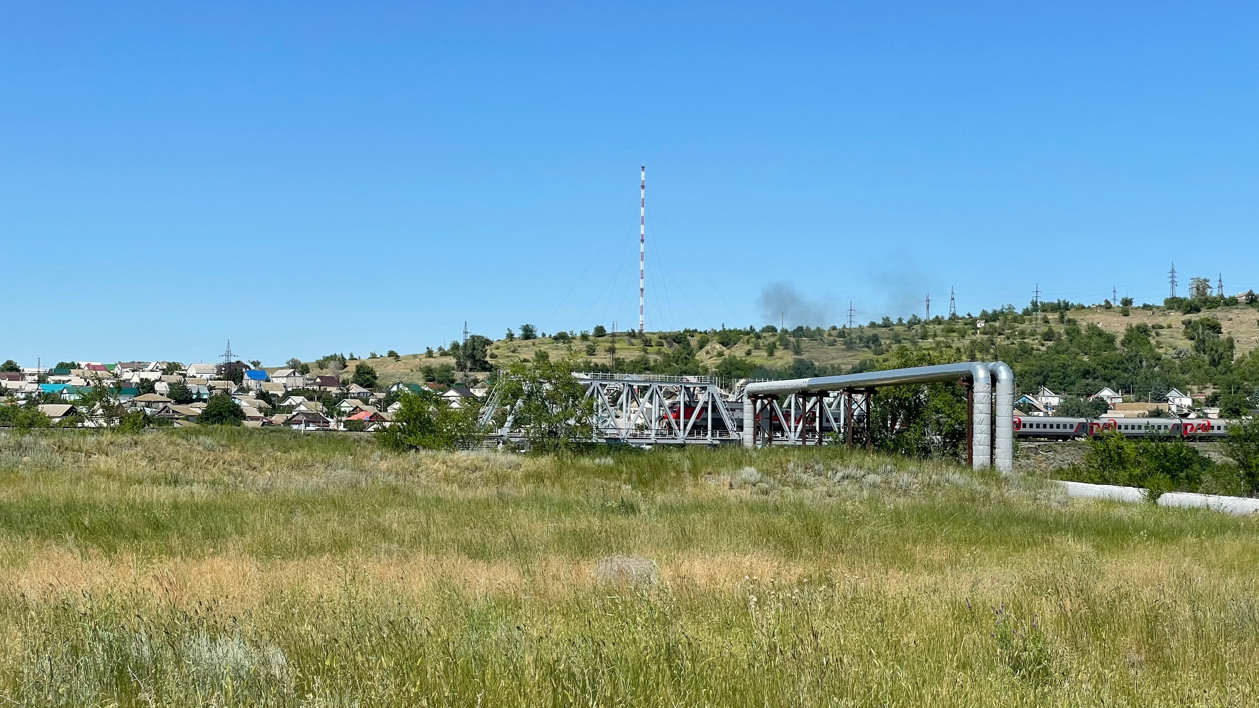 20 295 Мост ж/д металлический. Трубы. ВИЗУАЛЬНЫЕ И ЗВУКОВЫЕ РЕШЕНИЯ ДЛЯ БИЗНЕСА И СЪЁМОК ТЕЛЕТЕЛА