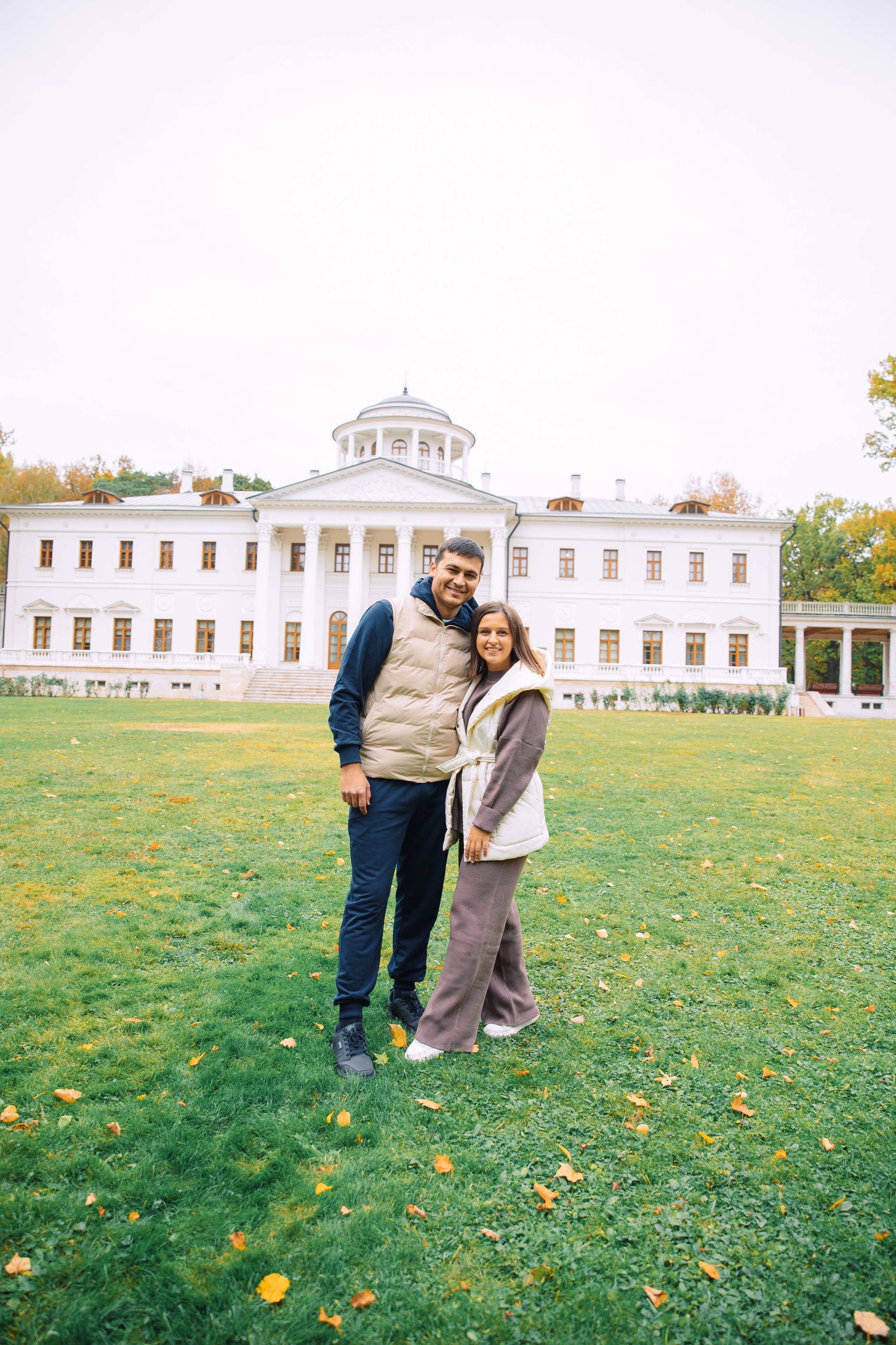 Осень в Остафьево. Свадебный и семейный фотограф Москва Зырянов Максим