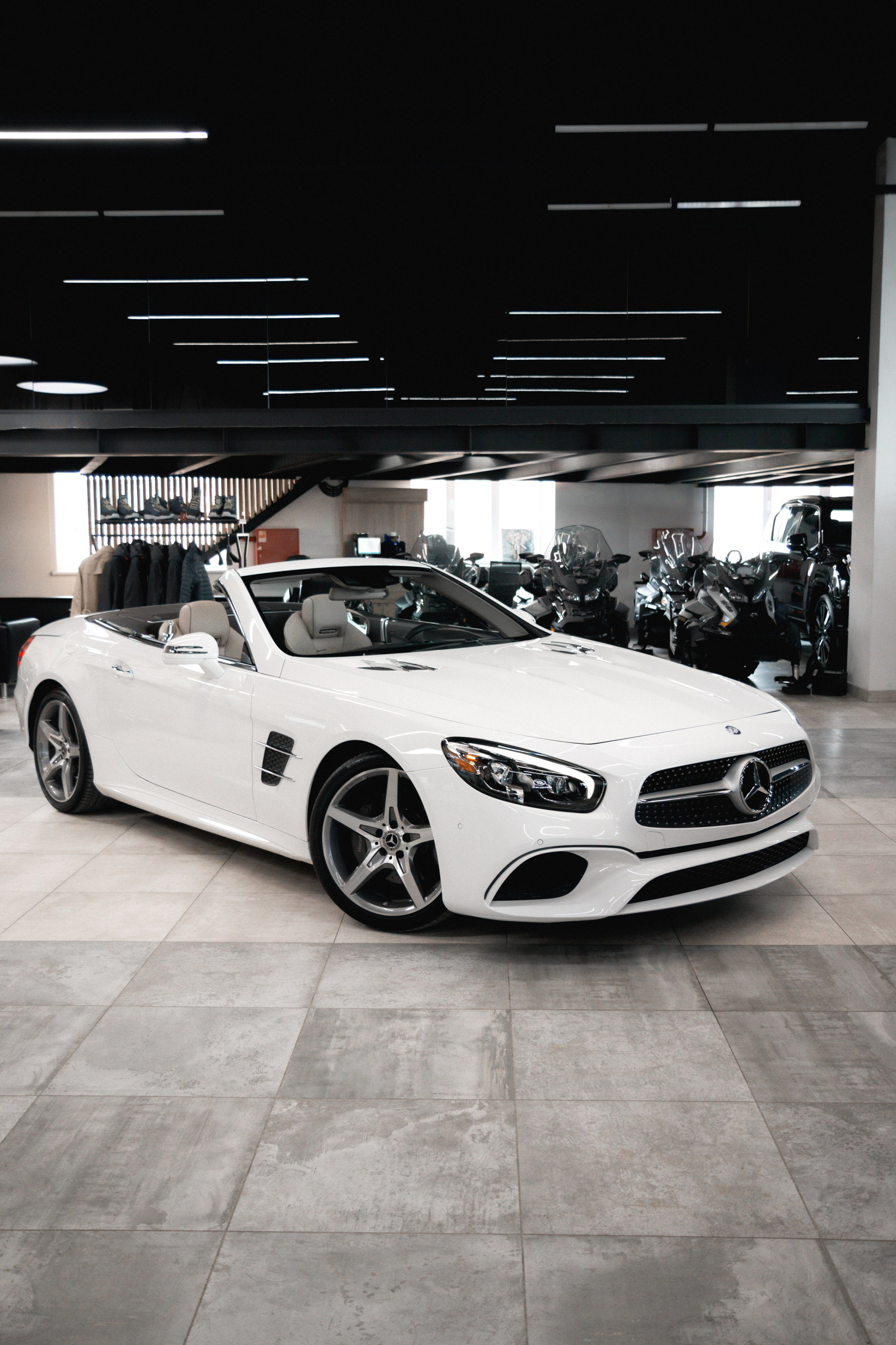 Mercedes SL550. Автомобильный фотограф и видеограф в Новосибирске|Александра Косухина
