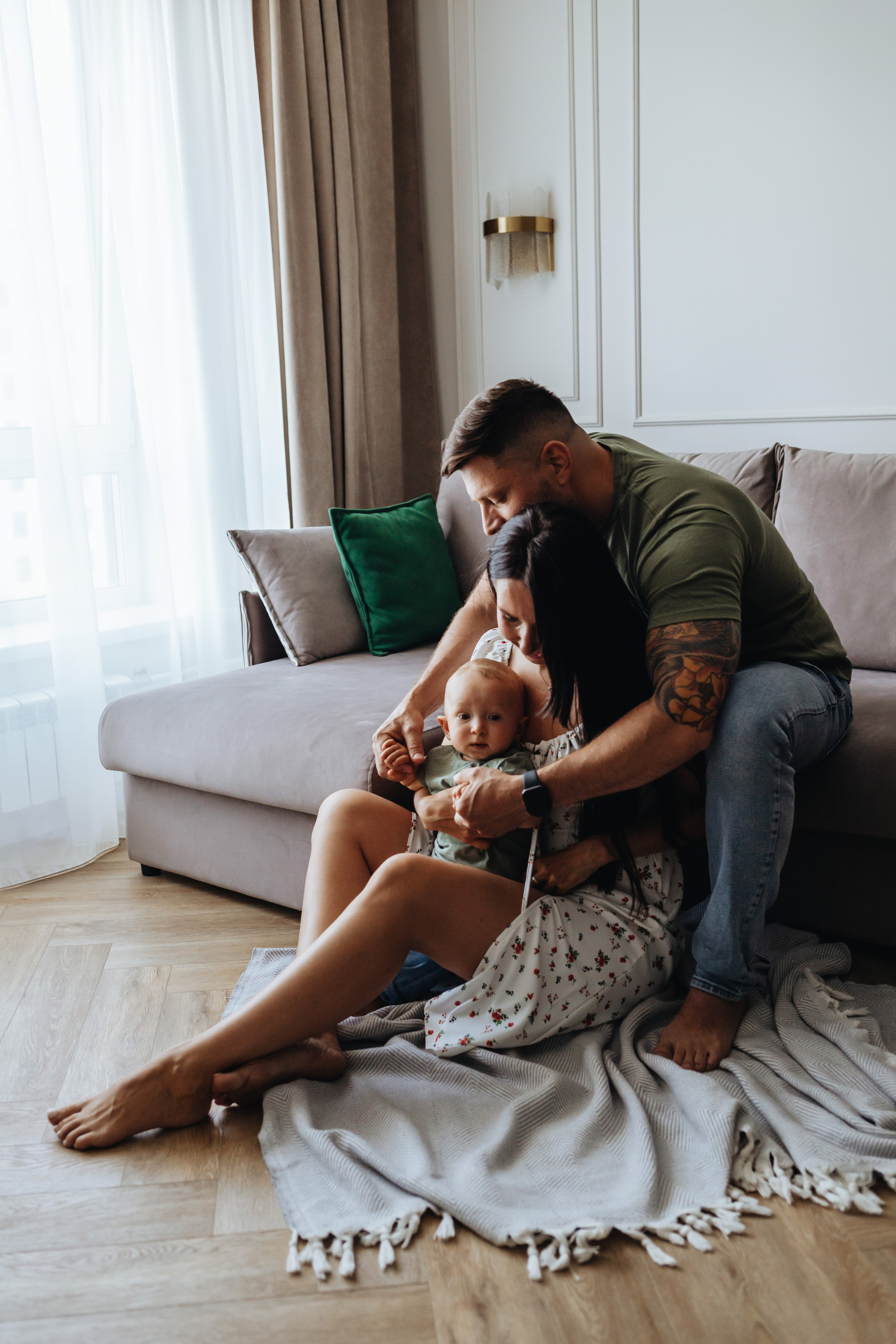 Годик дома!. Семейный фотограф Юлия Клишина