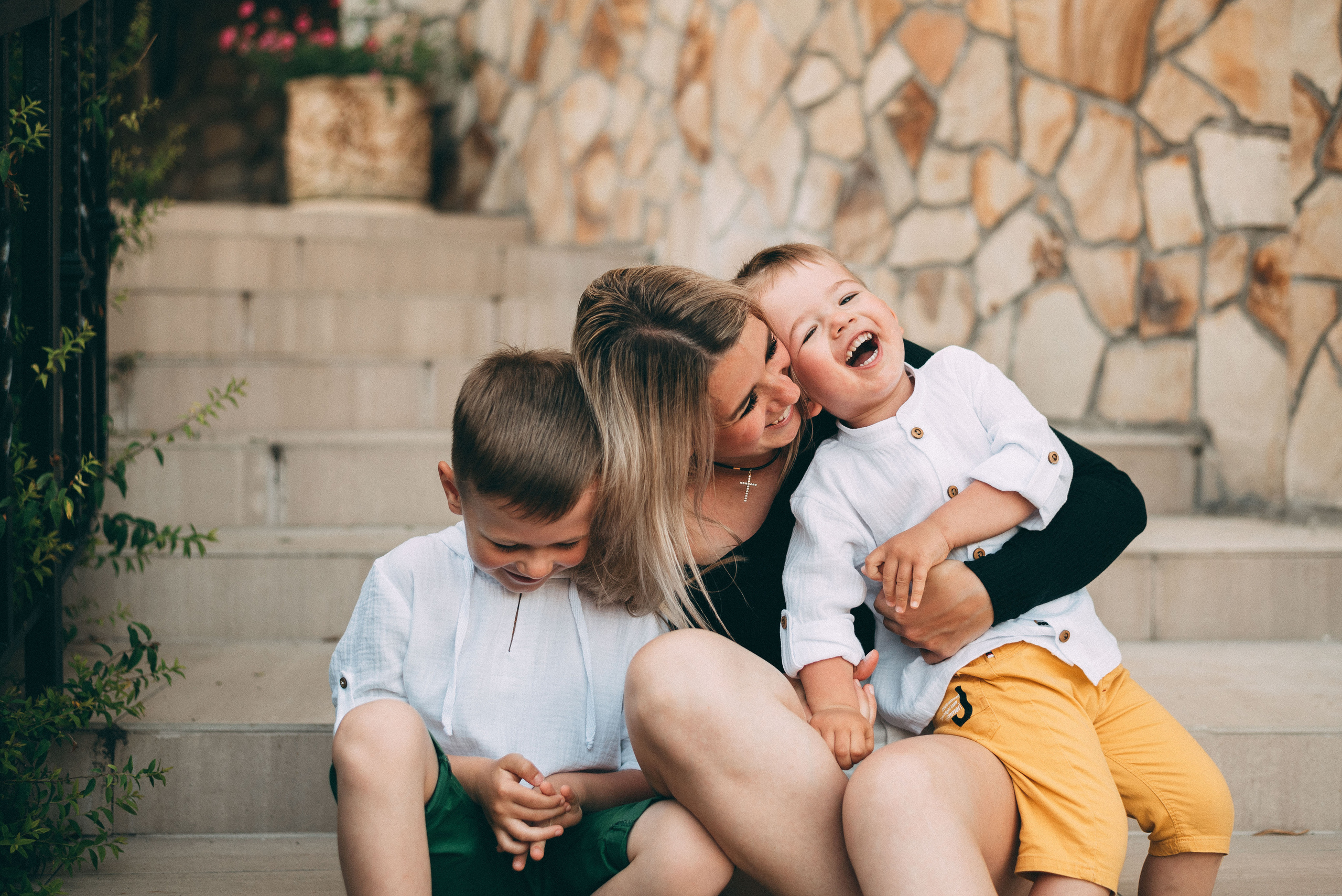 Алина, Денис и Данил. Фотограф в Сочи — Маргарита Поганова