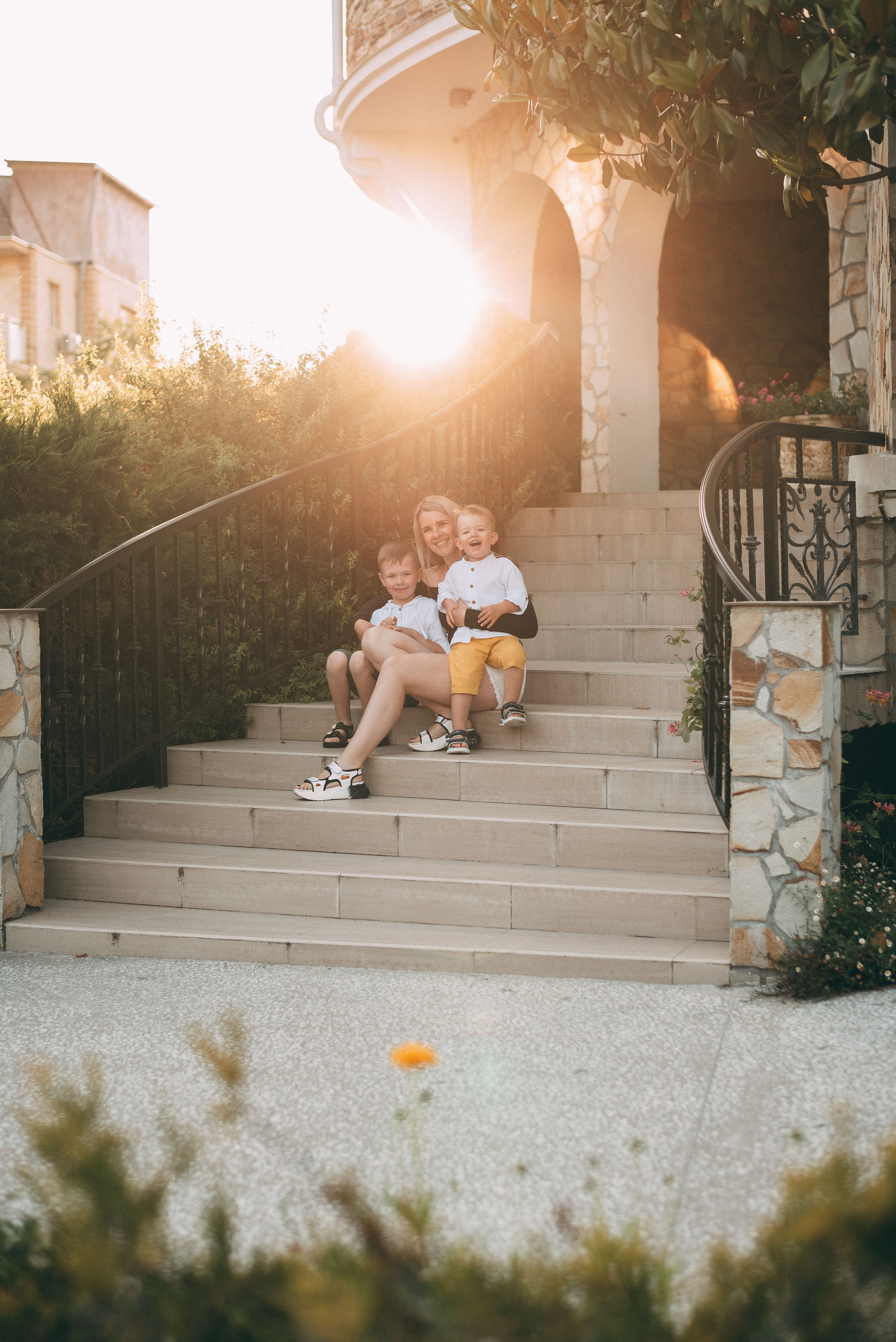 Алина, Денис и Данил. Фотограф в Сочи — Маргарита Поганова