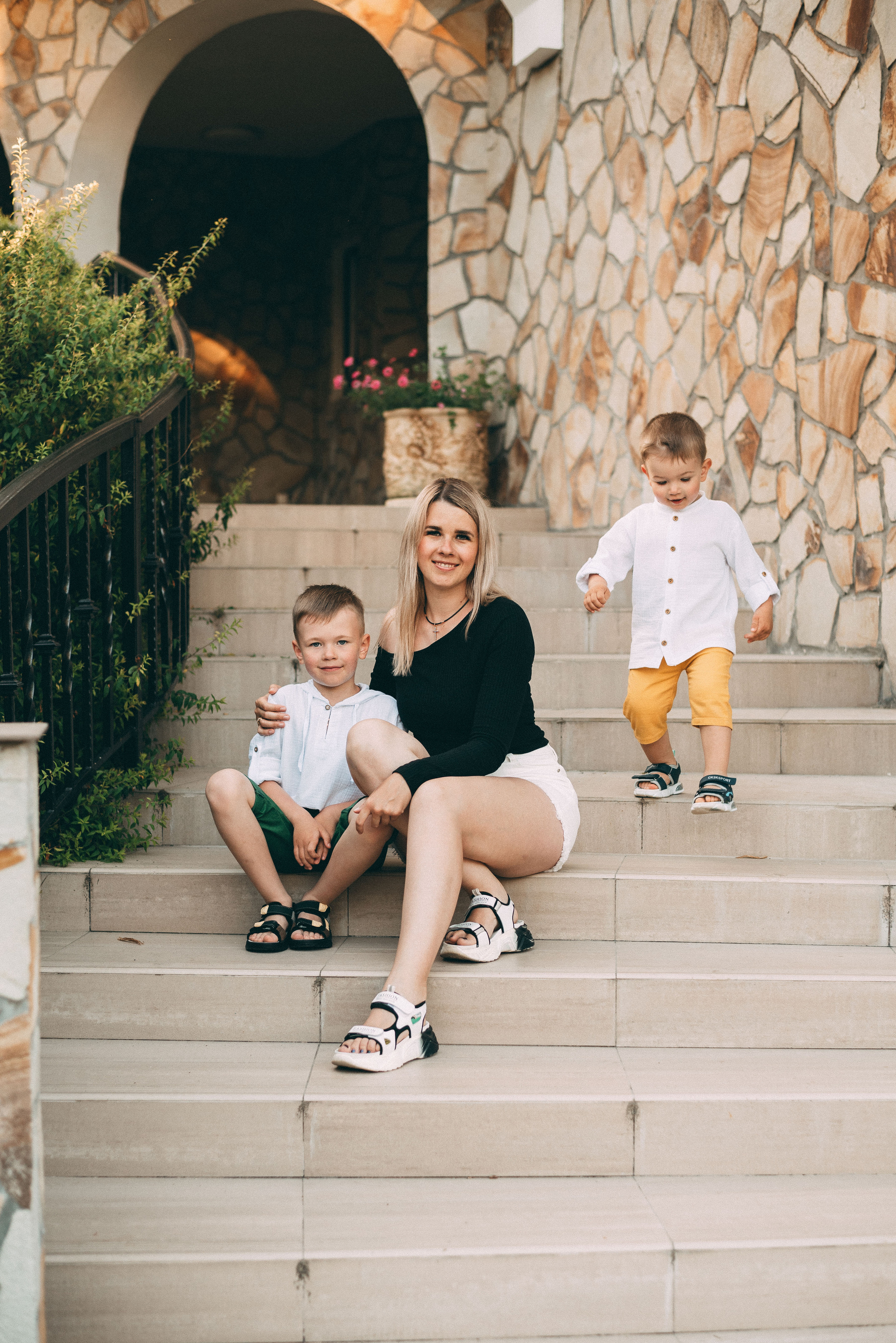 Алина, Денис и Данил. Фотограф в Сочи — Маргарита Поганова