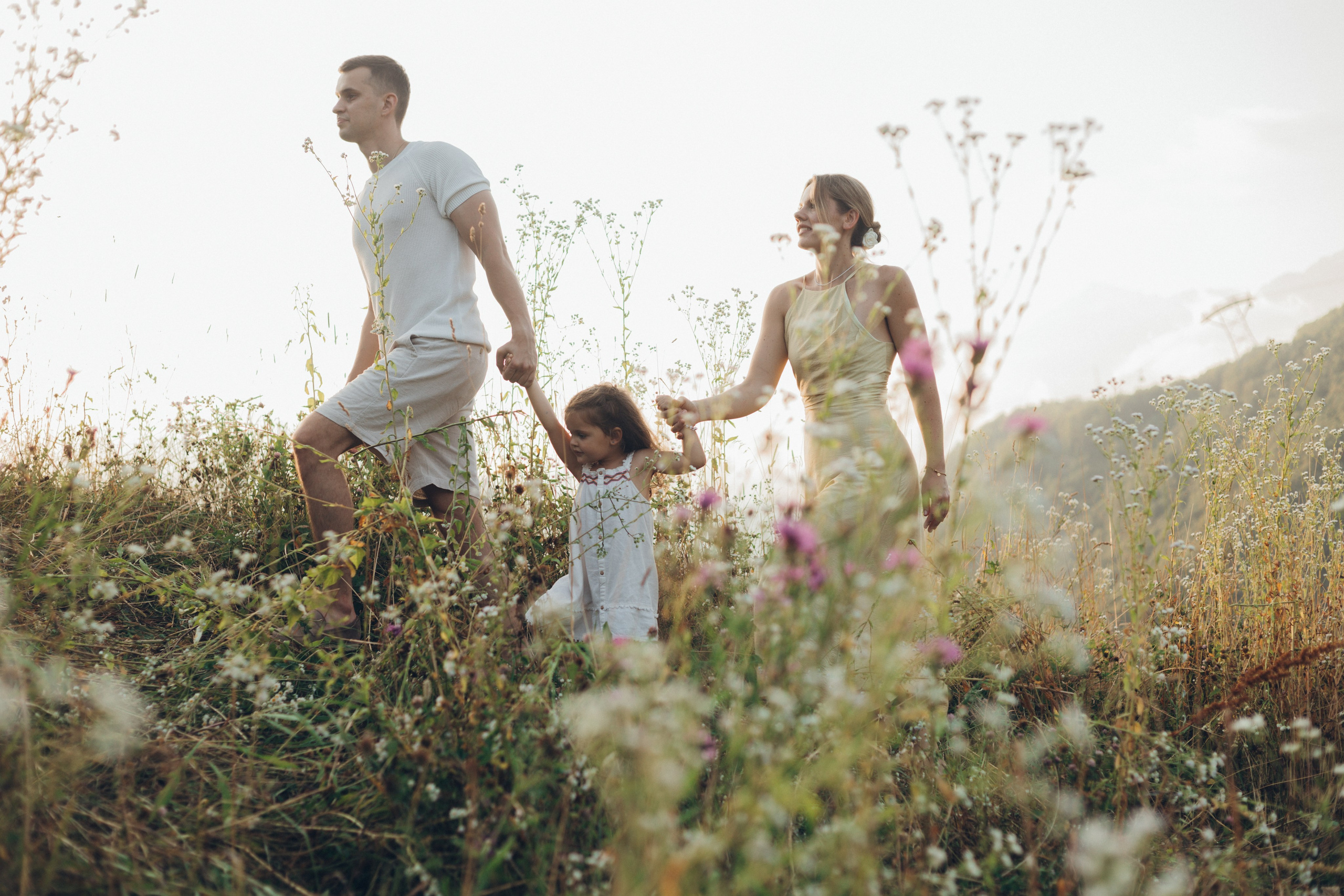 Прогулка в облаках. Семейный фотограф Санкт-Петербург СПб Анастасия Гаврилюк