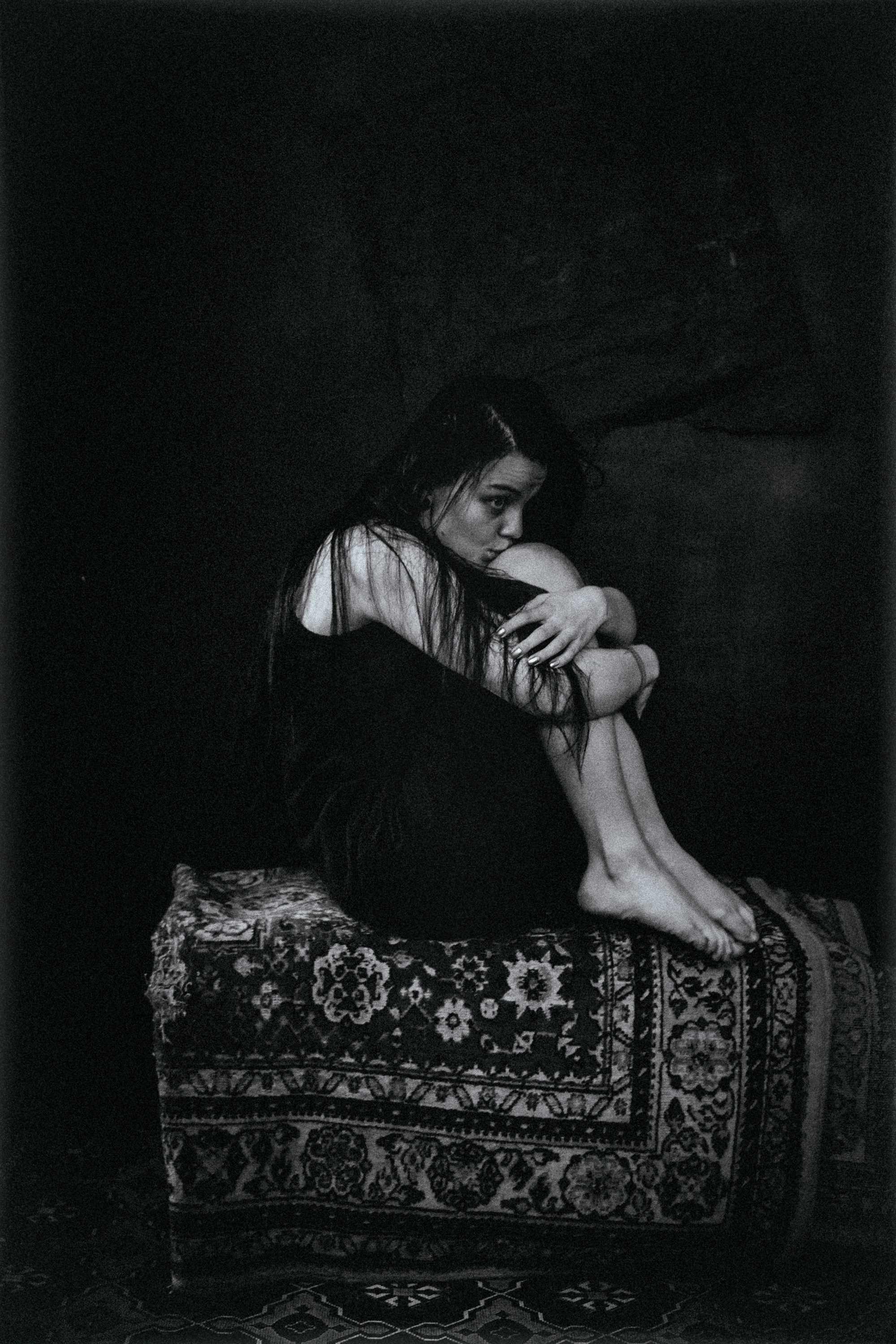 Катя. Домашняя студия. RawCat. Портретная фотография Екатеринбург