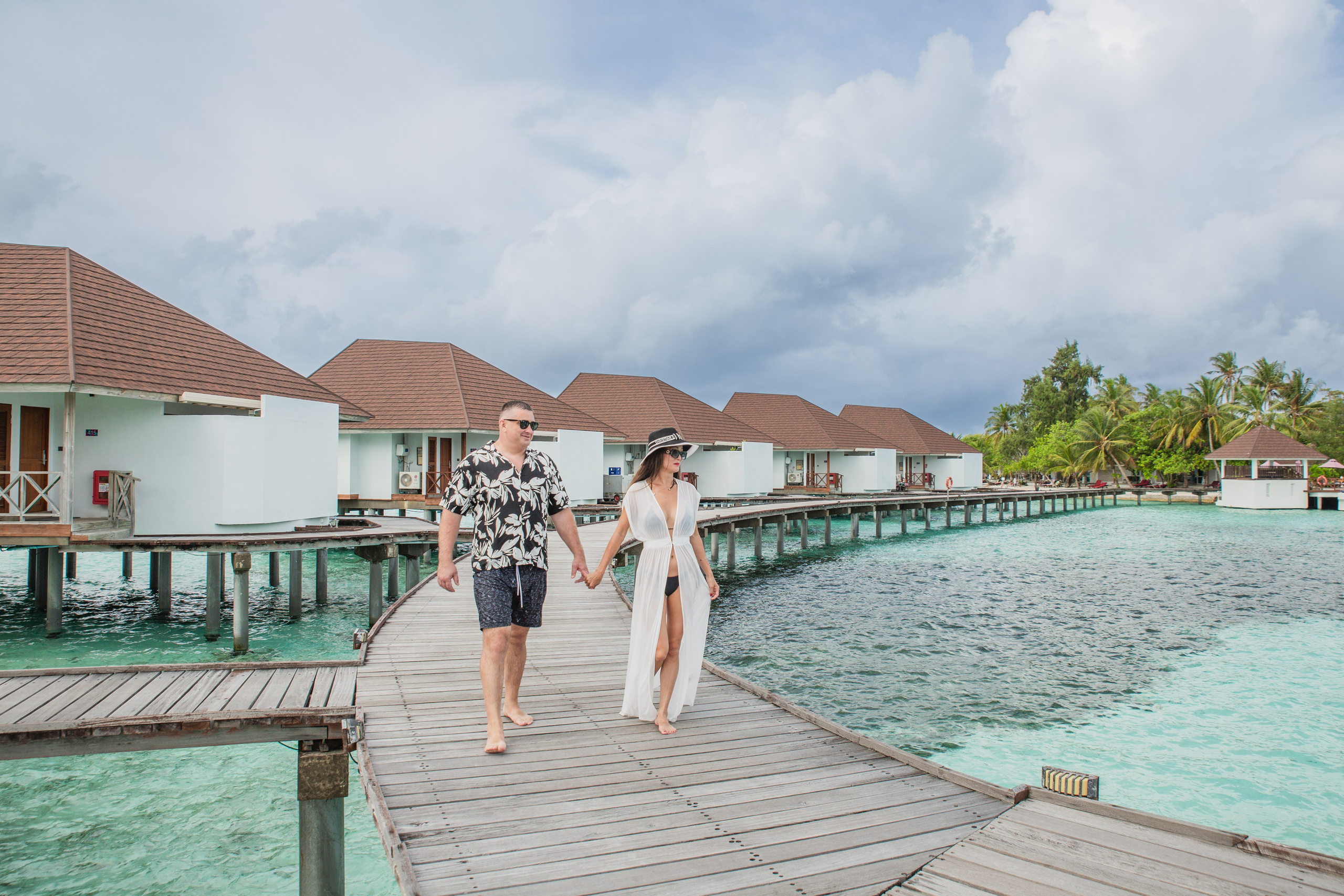 Love story. Photographer in Maldives