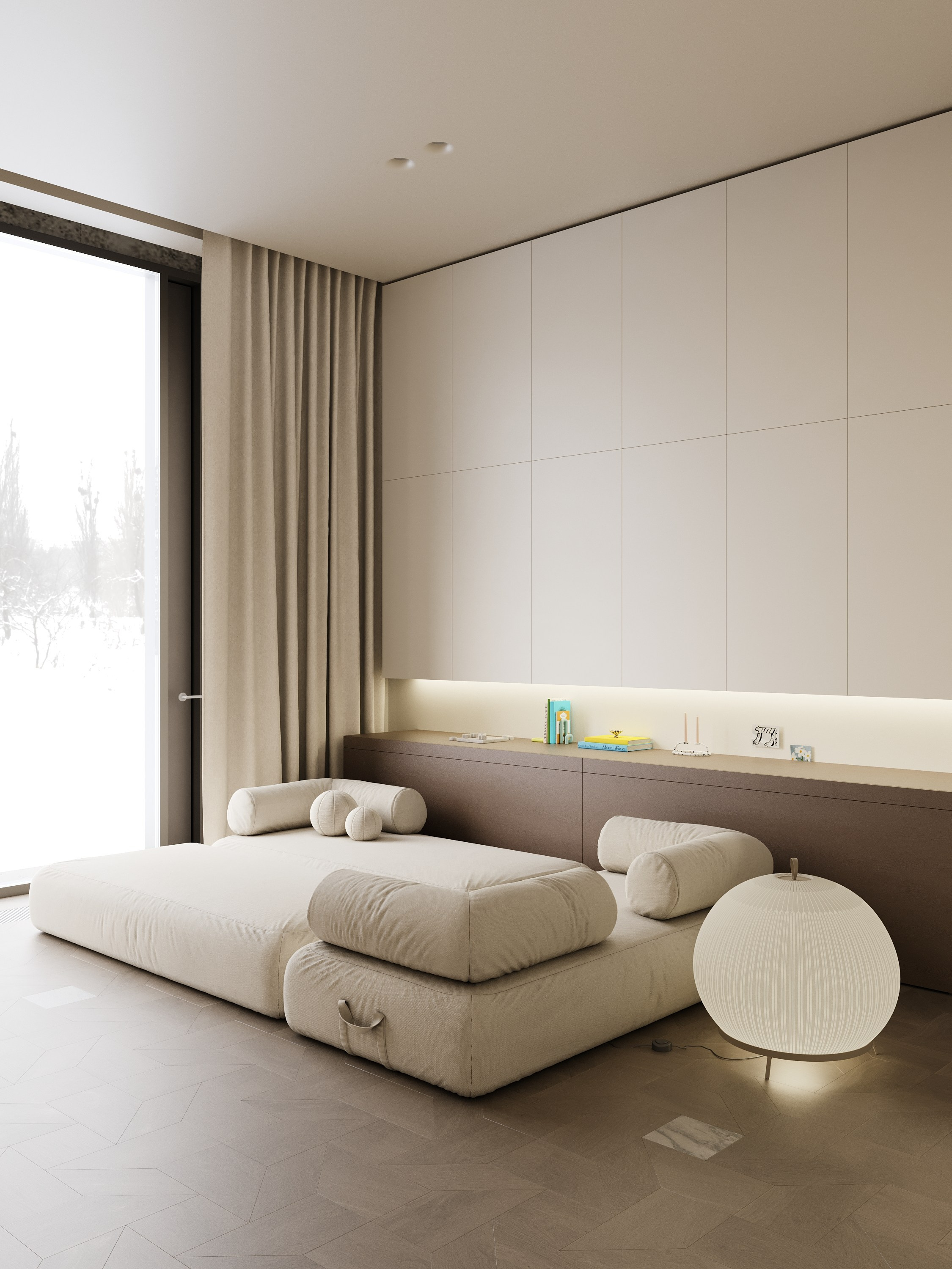 VILLA MADISON /1250 sq m /25'. Интерьерное ателье numéro а