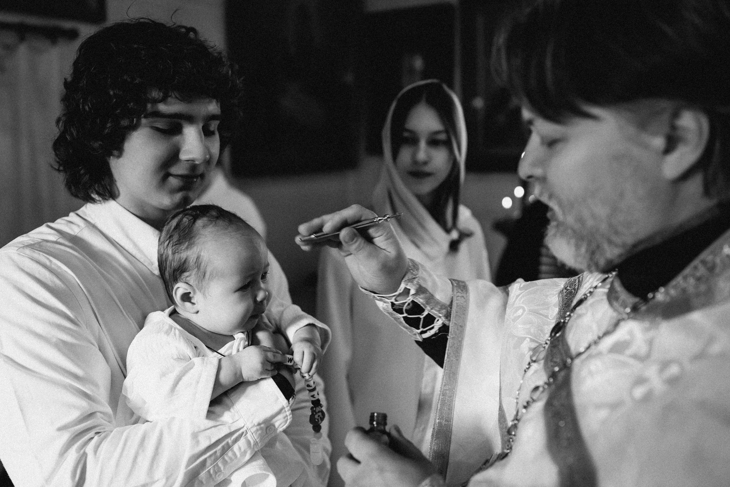 Крещение Артема. Семейный фотограф Минск Усова Ольга