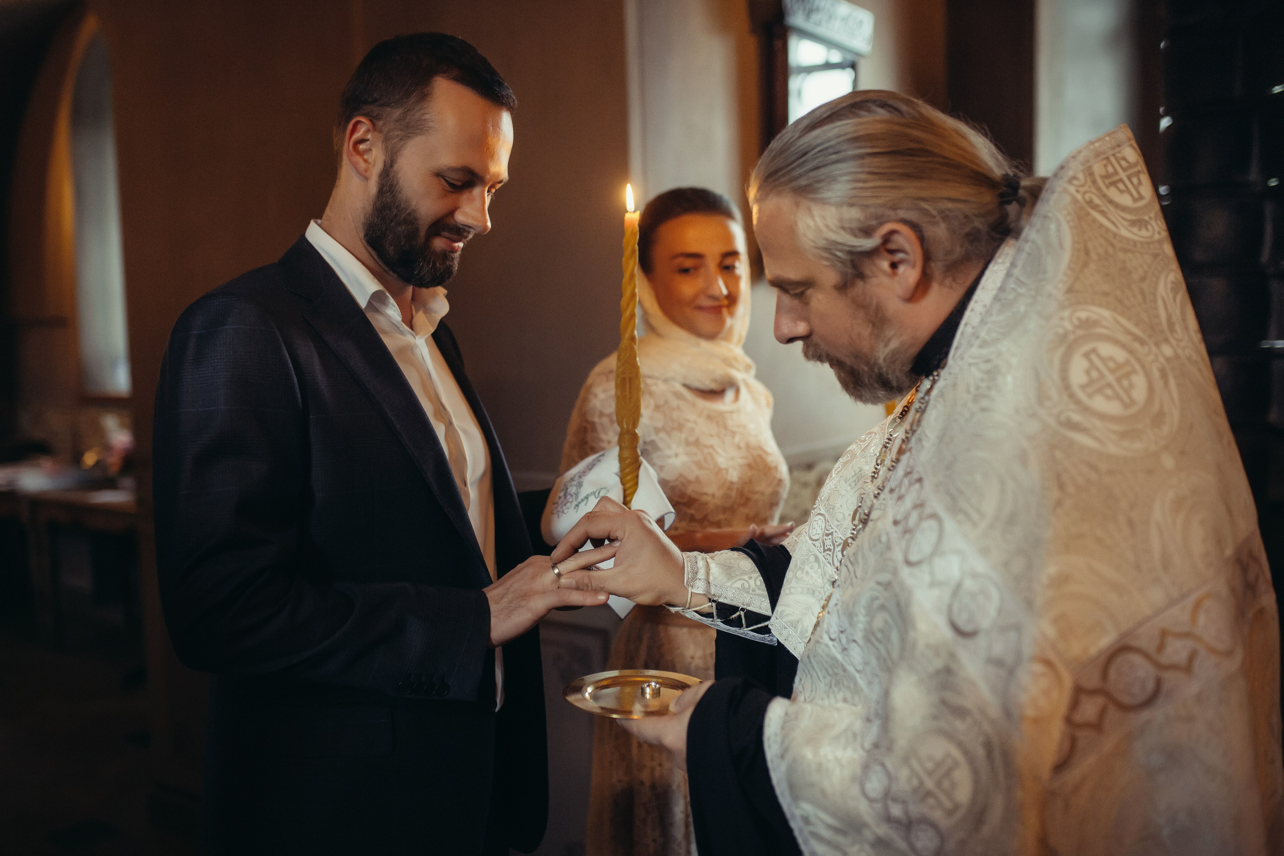 Венчание Виктора и Марии. Фотограф на Крещение, семейный фотограф в Москве