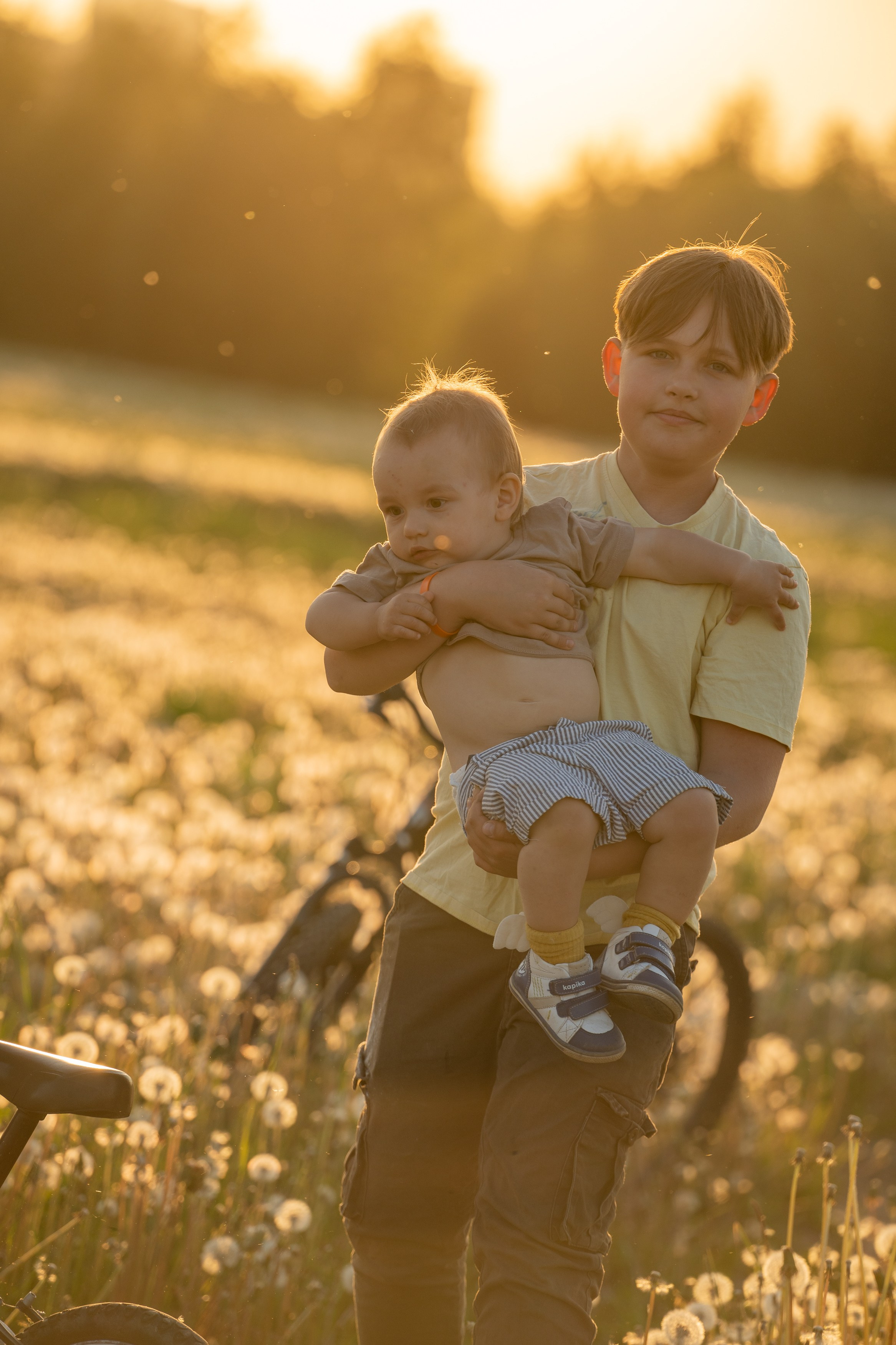 Семейная фотосессия на природе. Портретный фотограф Олеся Владимирова в Москве