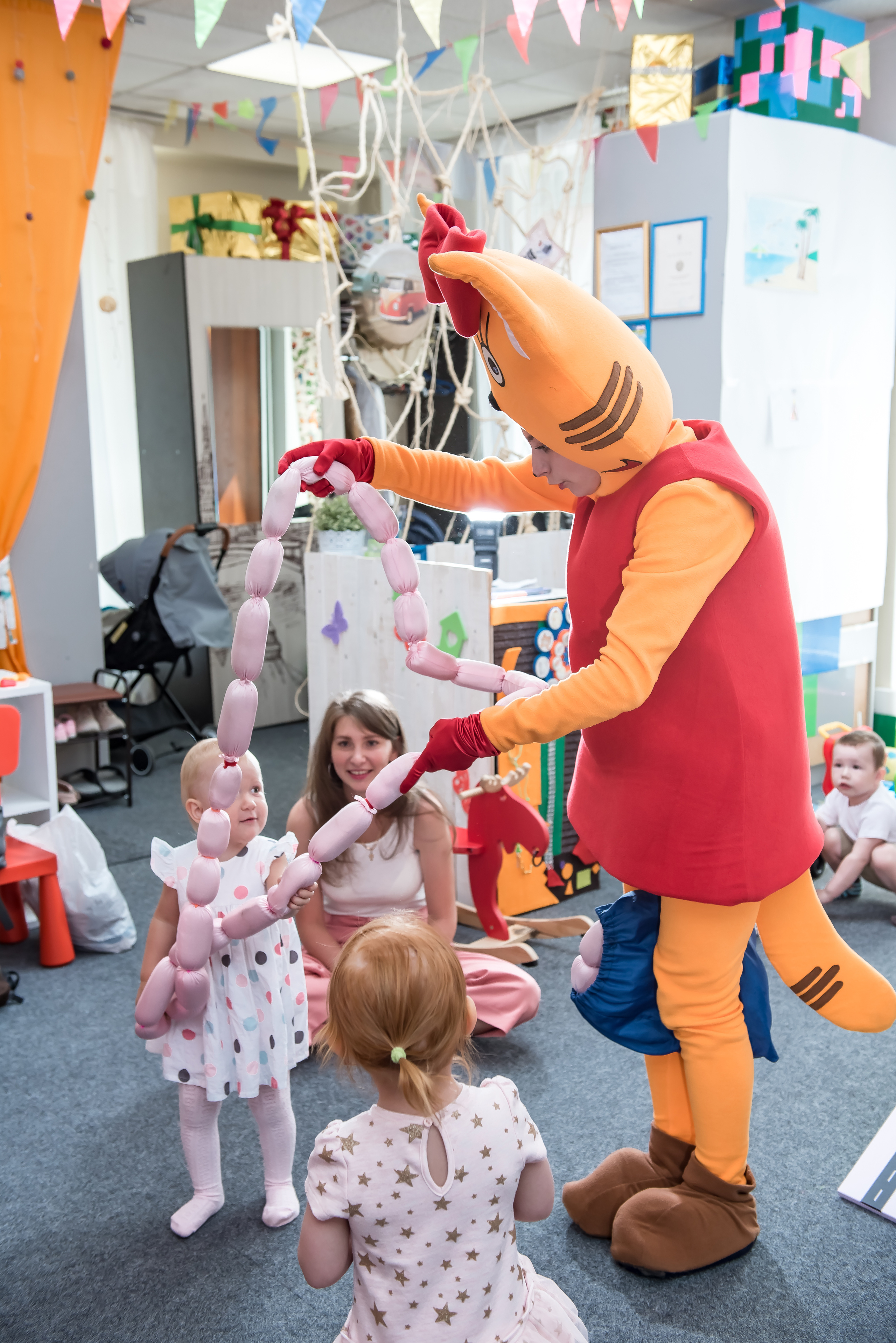 Детский день рождения. ИК «Главные люди» Аж 12 именинников. Ольга Ли свадебный семейный фотограф Иркутск