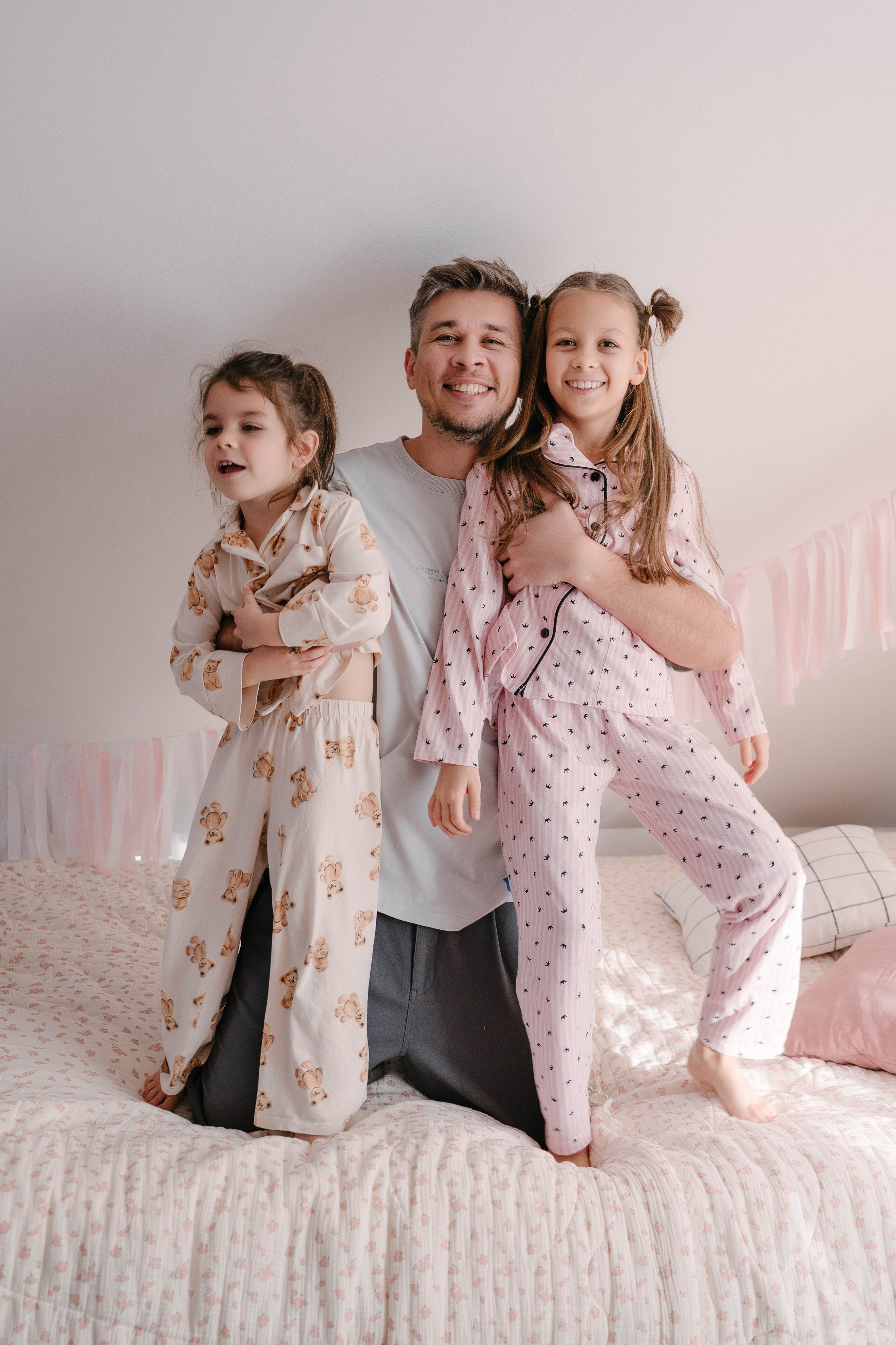 Пижамная вечеринка Варе 9 лет. Свадебный и семейный фотограф в Воронеже Анастасия Бойко