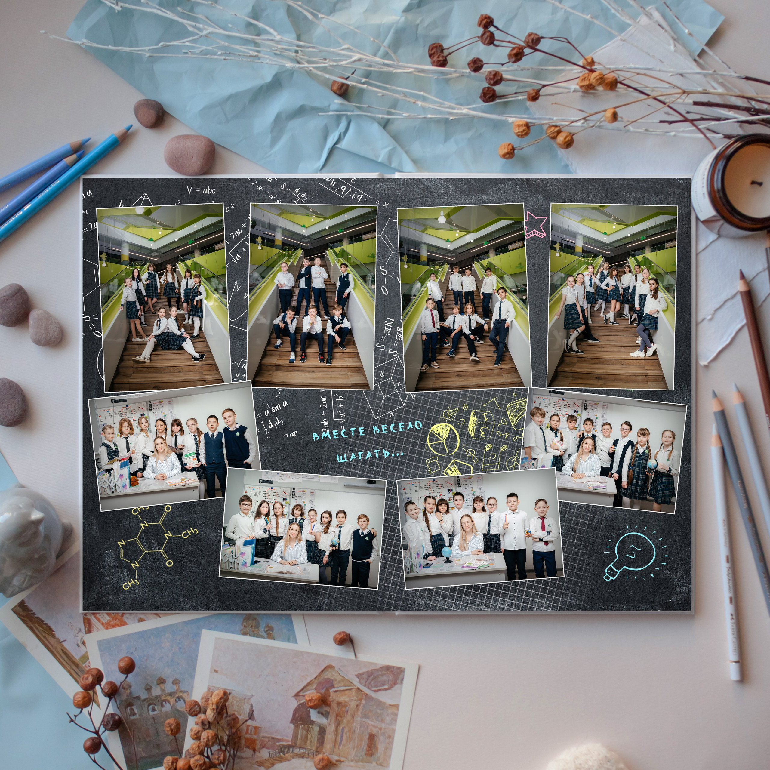 Альбомы для начальной школы. Выпускные фотоальбомы в Казани