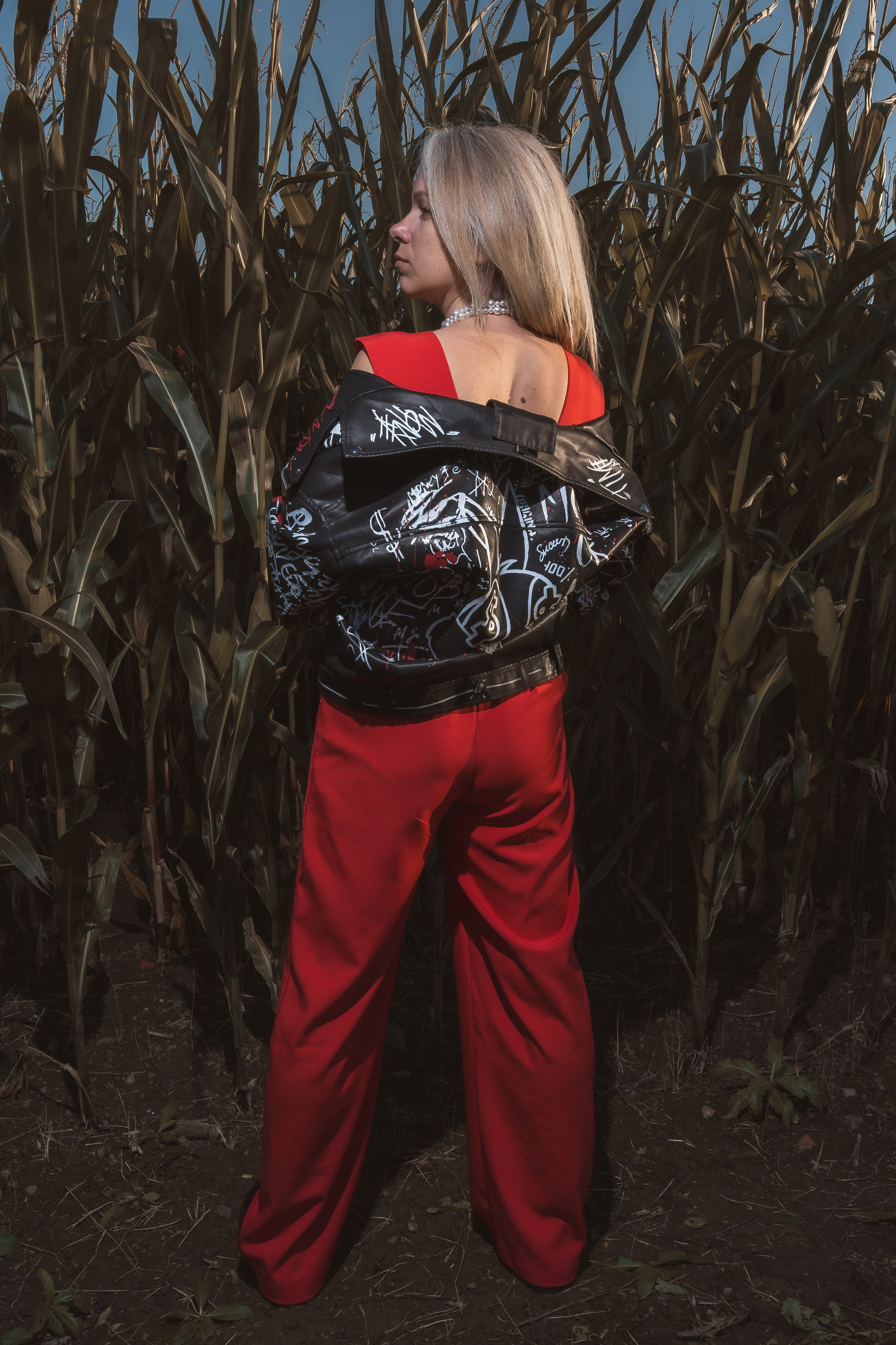 фотография в кукурузе