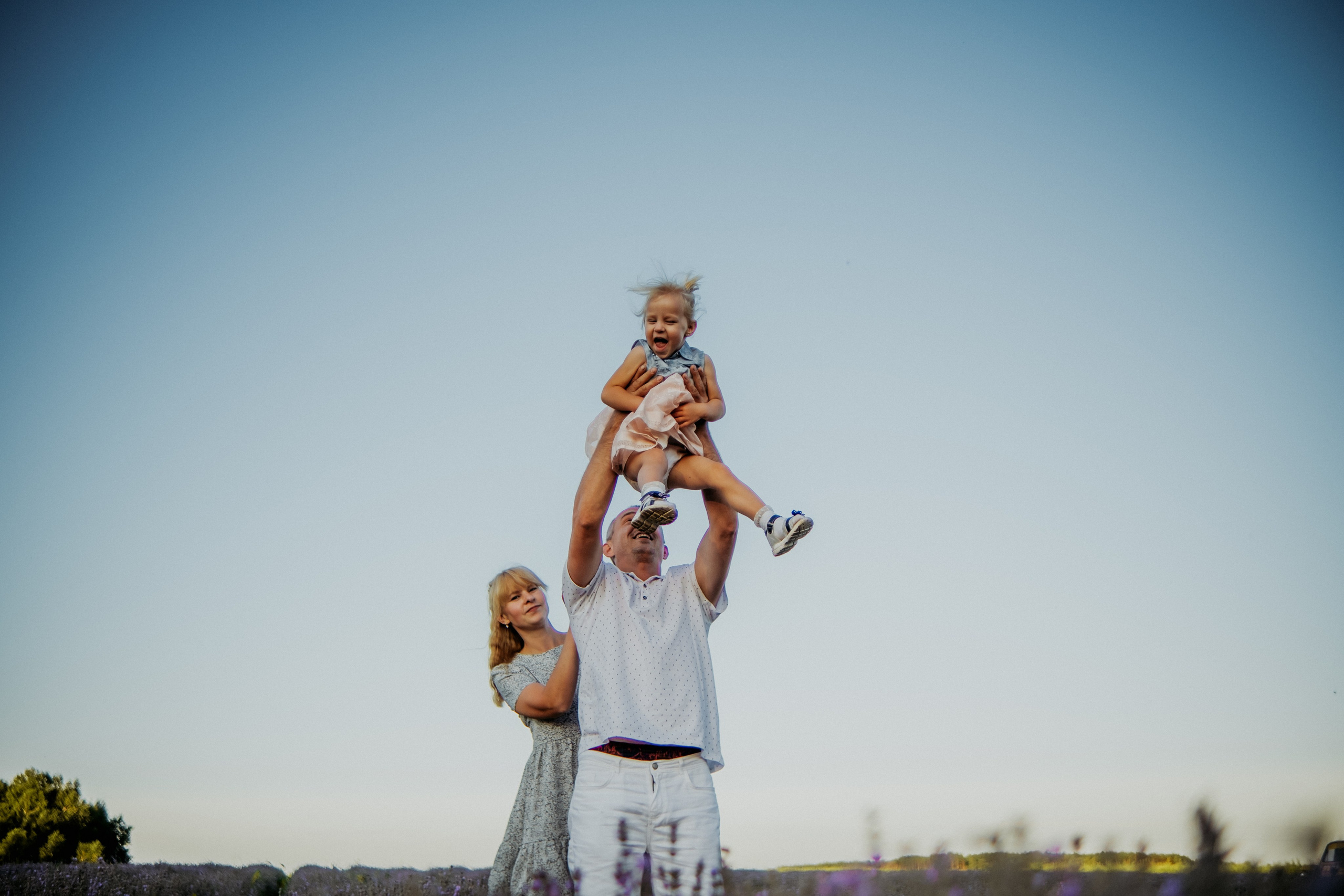 Семейная съемка в лованде. Nattie.ph