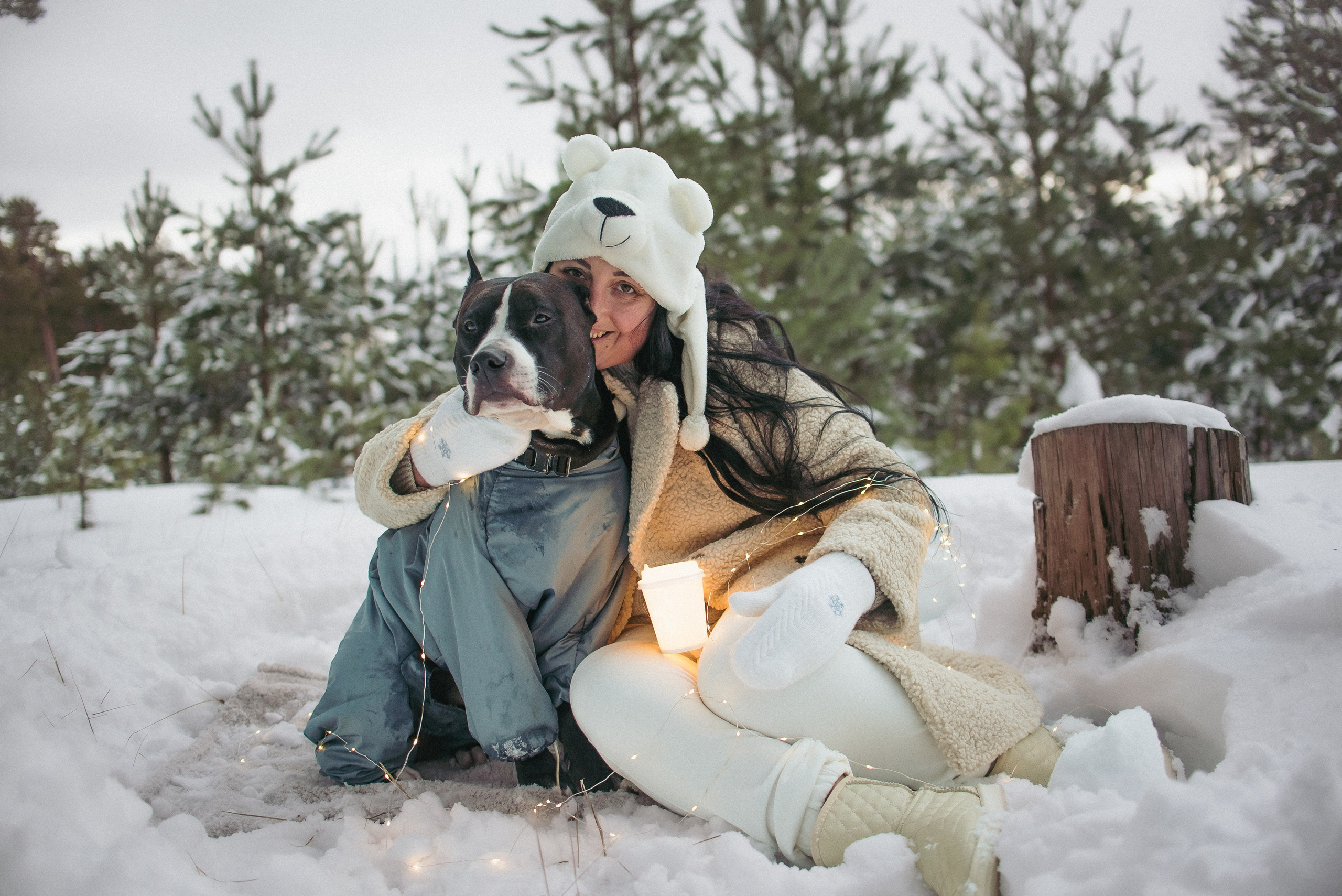 Зимняя фотосессия в лесу. Фотограф Макс Огурцов в Нижнем Новгороде