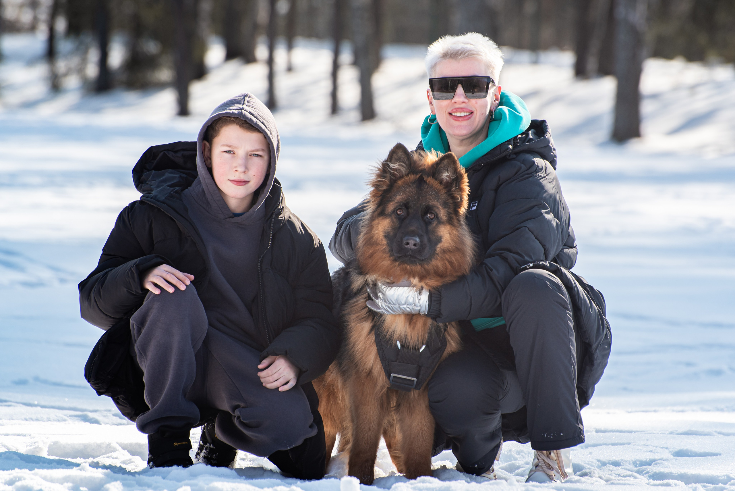 Фотосъёмка с собаками в Кинологическом лагере. Фотограф Макс Огурцов в Нижнем Новгороде
