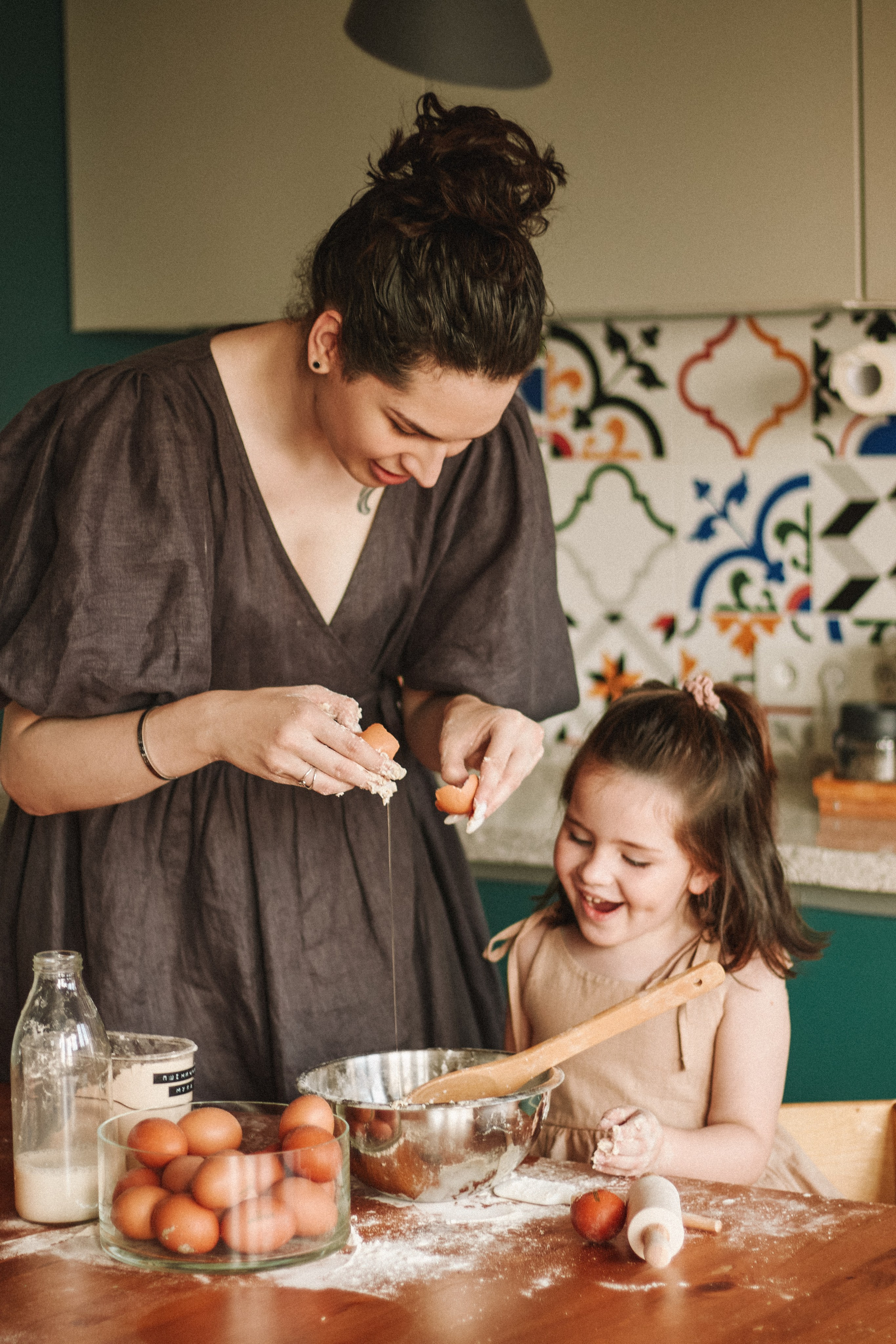 Семейная фотосессия для мамы и дочки. Фотограф Москва Карпова Евгения