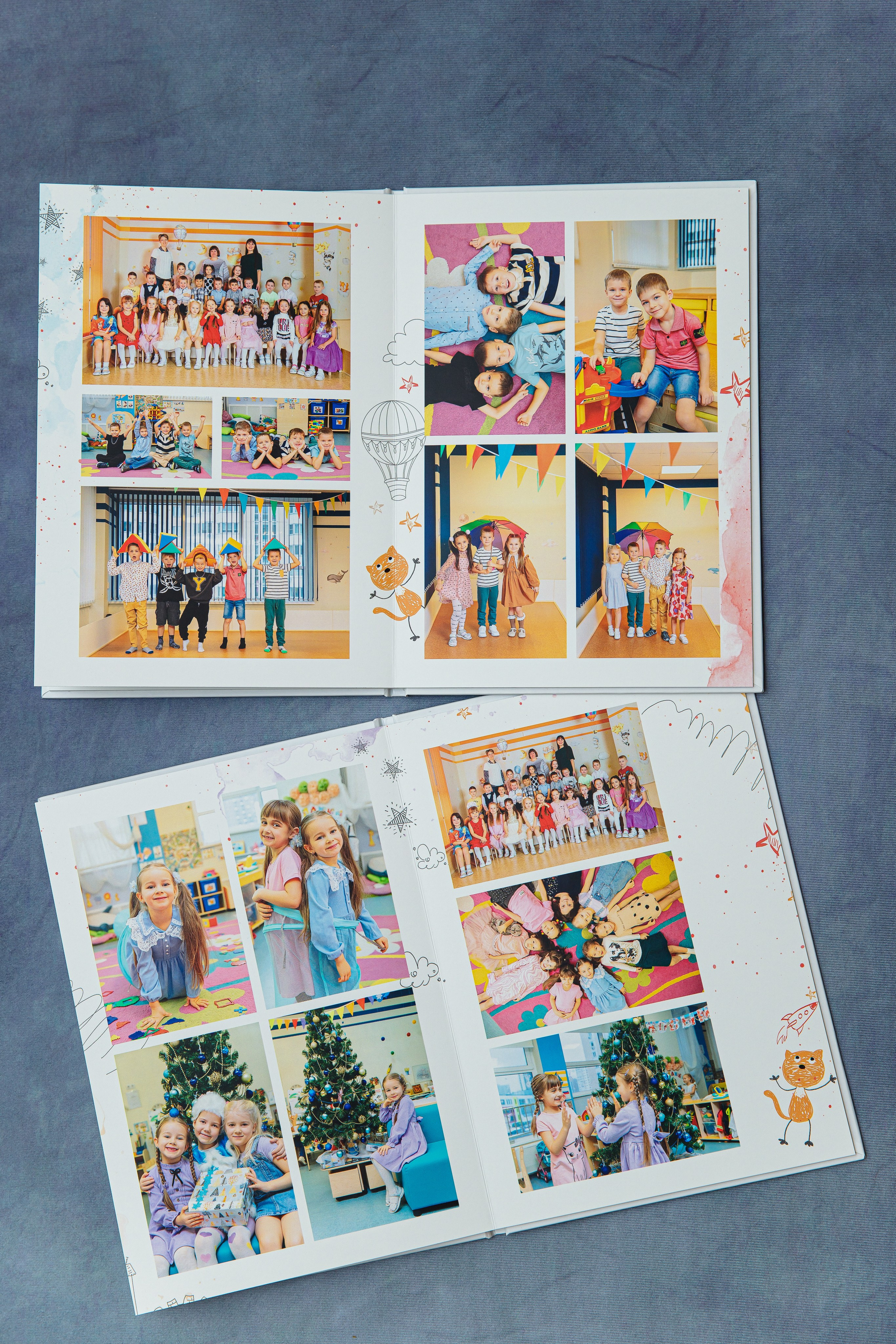 Альбомы «Котята» Детский сад' 2025. Семейный и детский фотограф в Москве Тихонова Ксения
