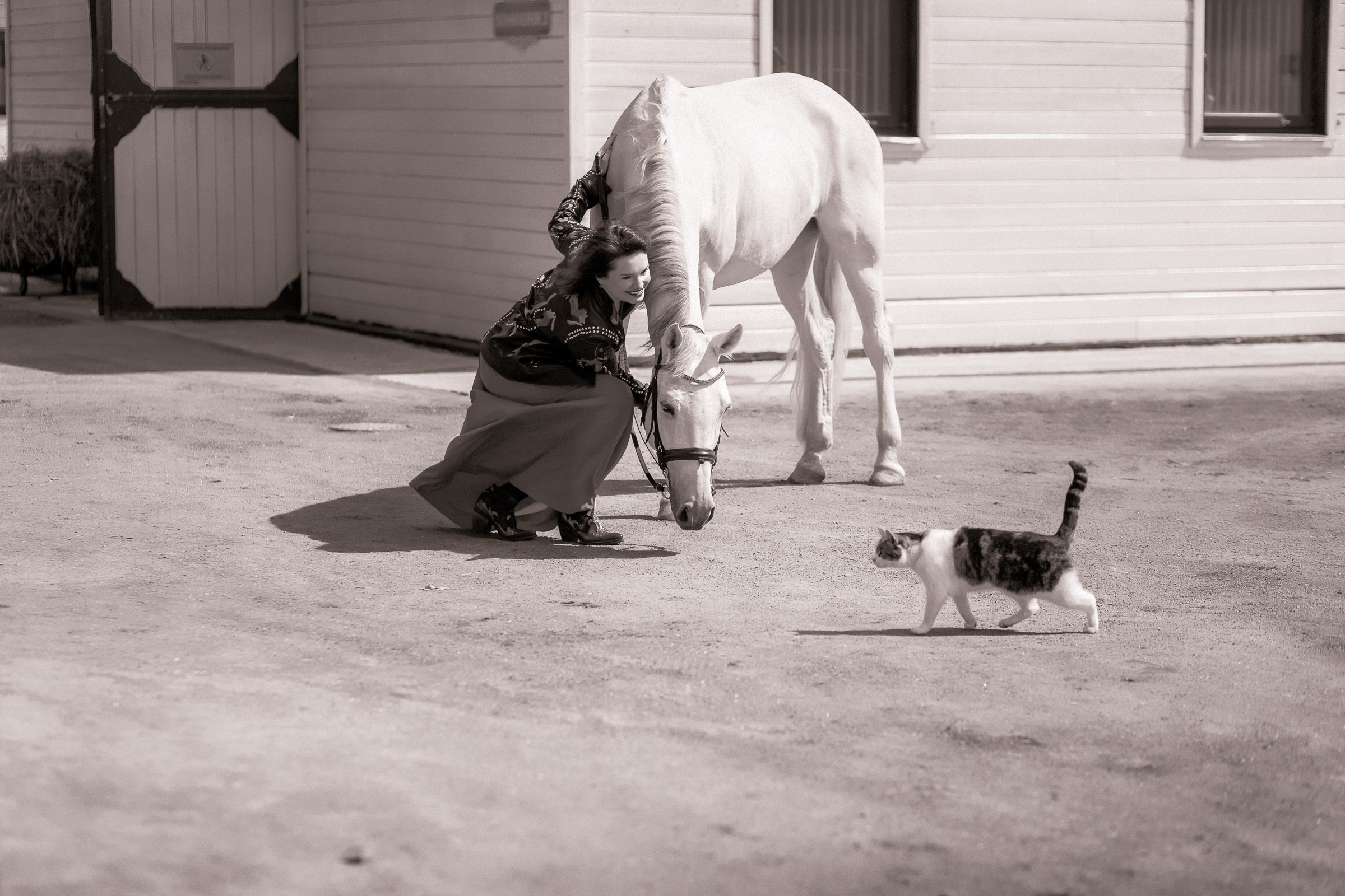 Галина и ее лошадь Сказка. Фотограф женский и мужской портрет Санкт-Петербург