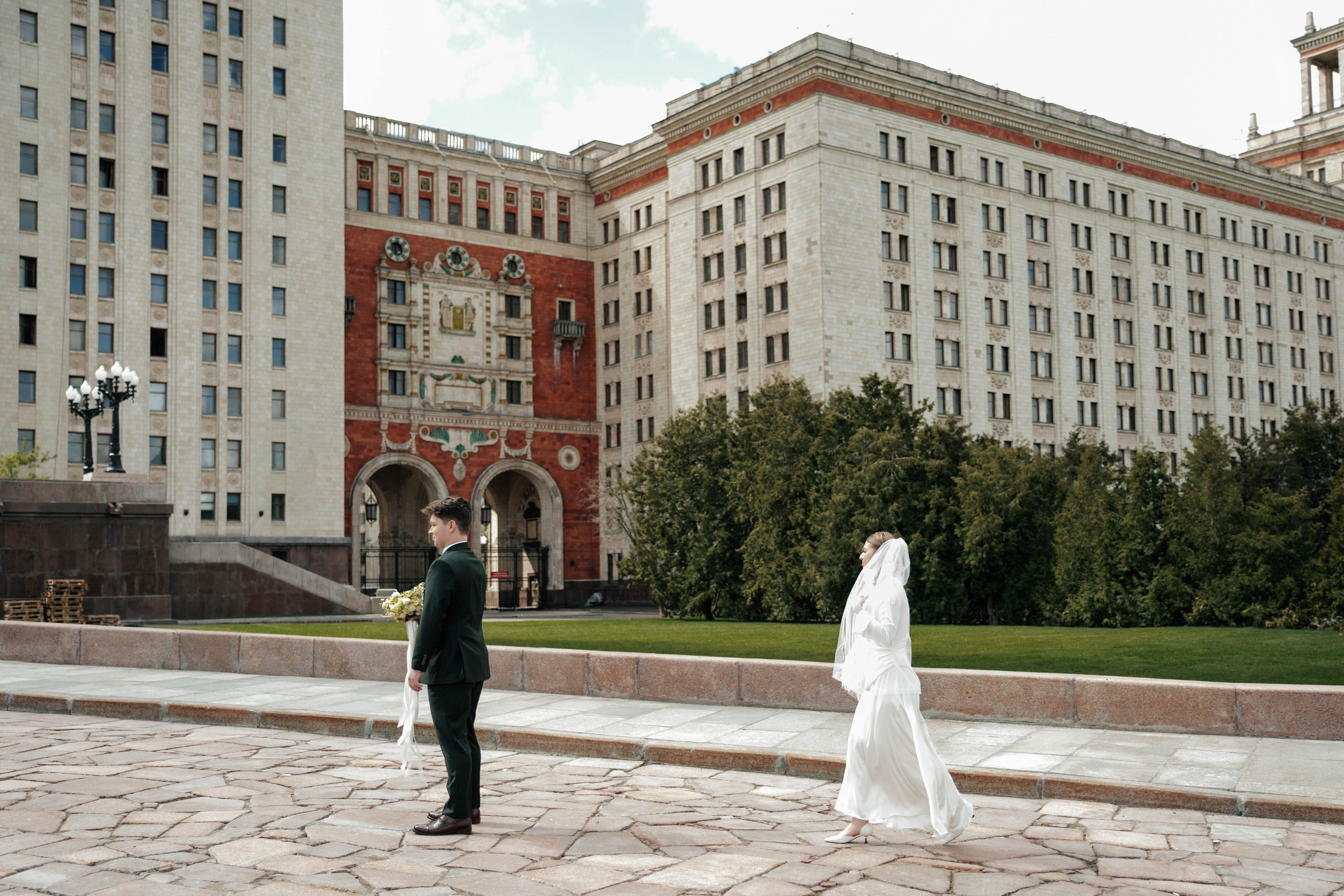 Евгений и Анастасия / Особняк Спиридонова, МГУ. Свадебный фотограф Москва Александра Аверкова