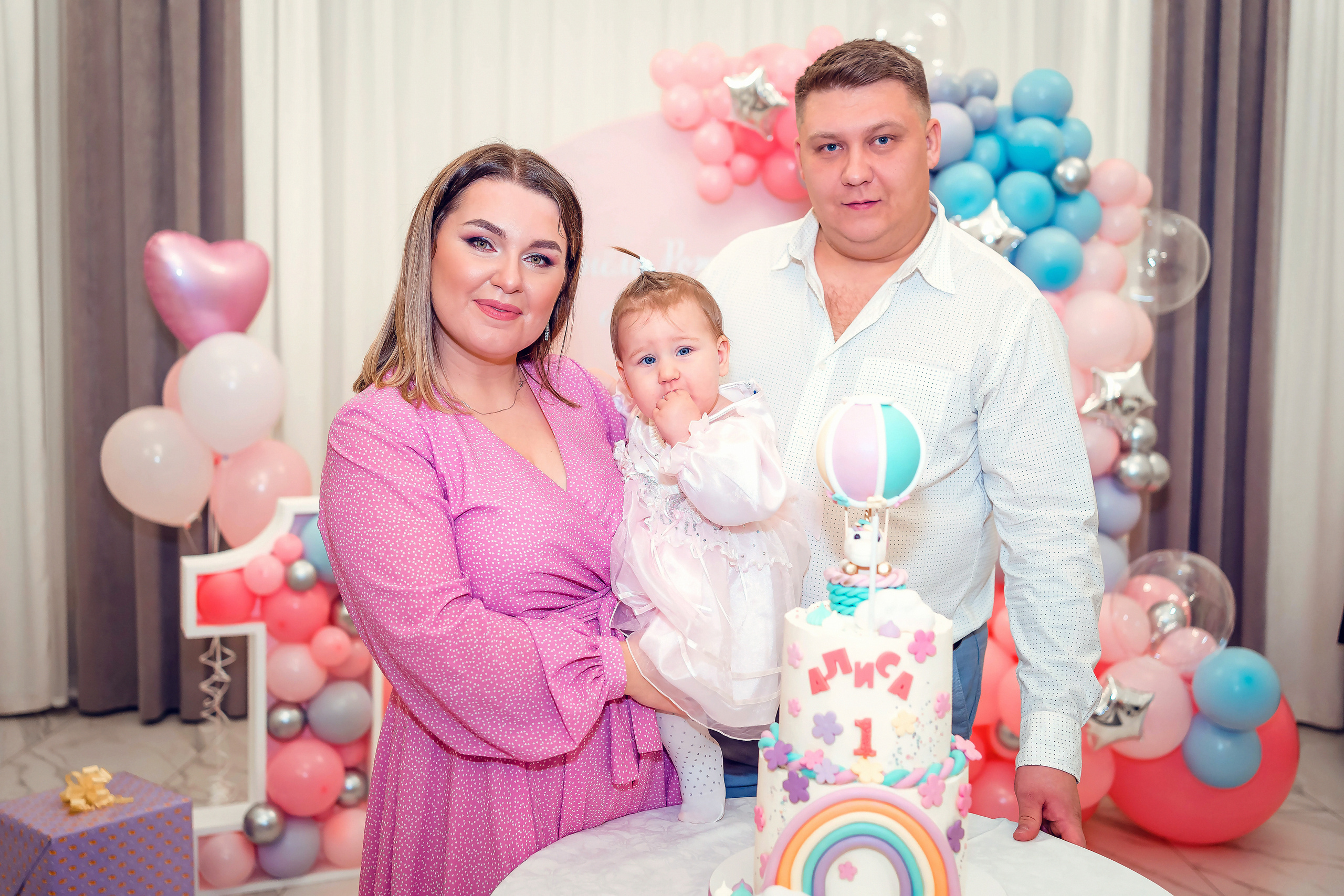 Годик Алисе. Семейный и детский фотограф в Ростове-на-Дону Екатерина Шевченко