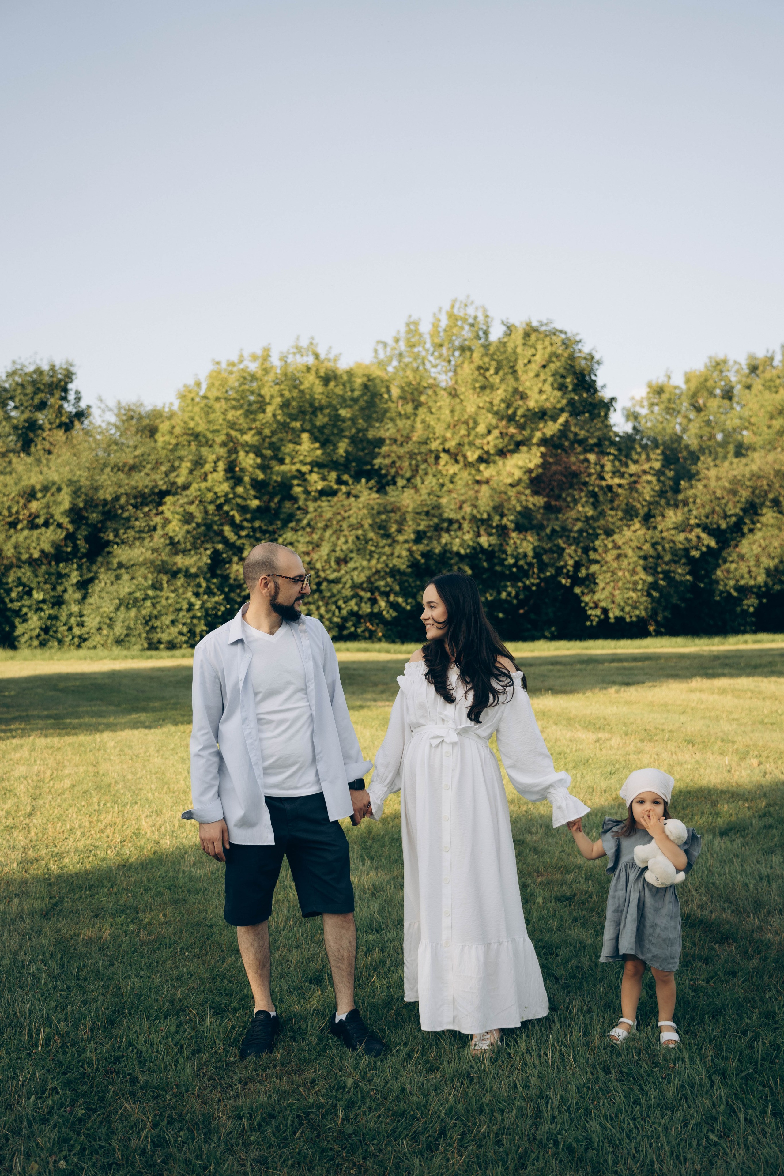 Анастасия, Михаил и малышка Ариана