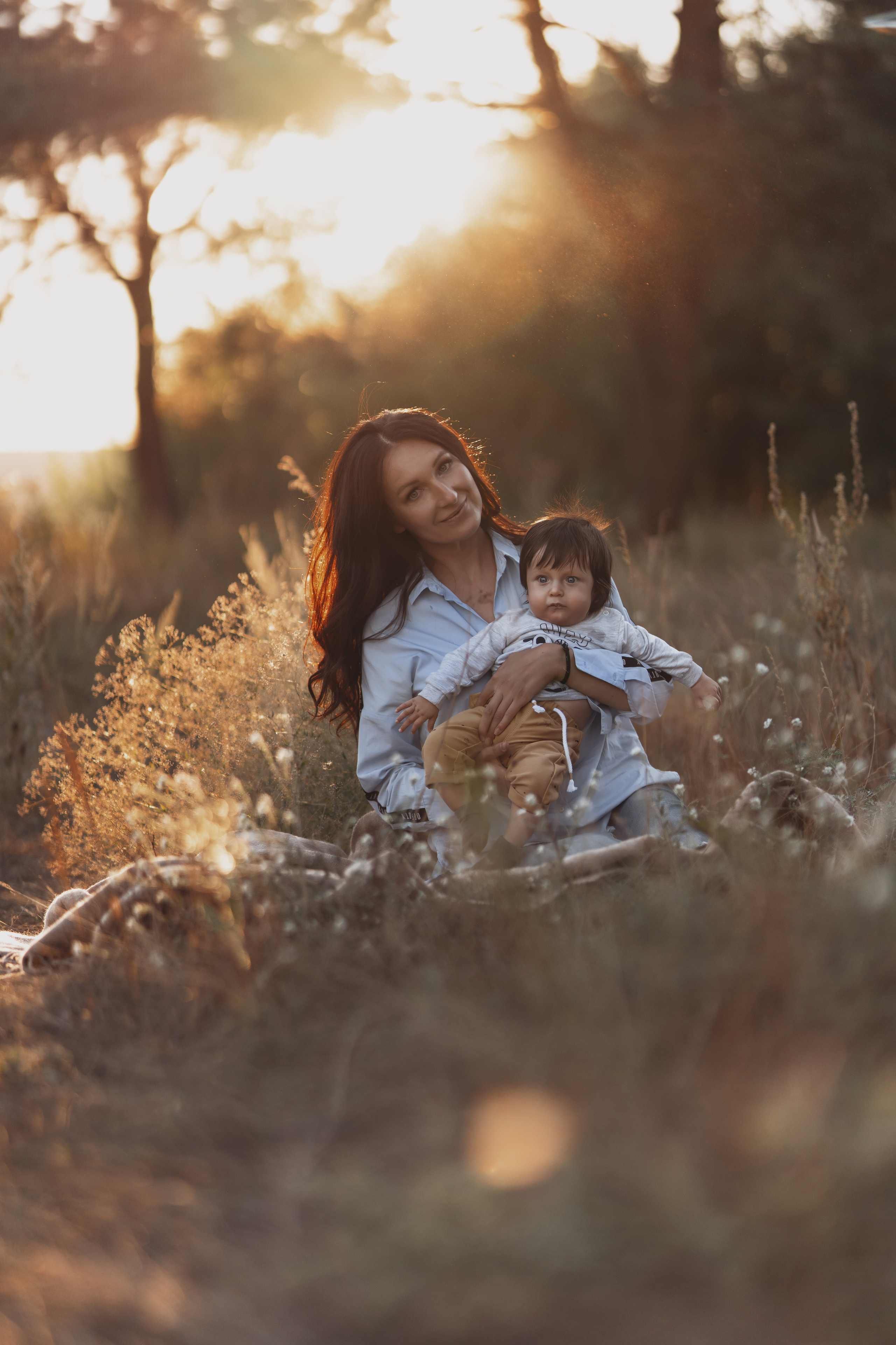 Вероника и Адриан, мать и сын. Фотограф  Набережные Челны Эдгар Сергеев