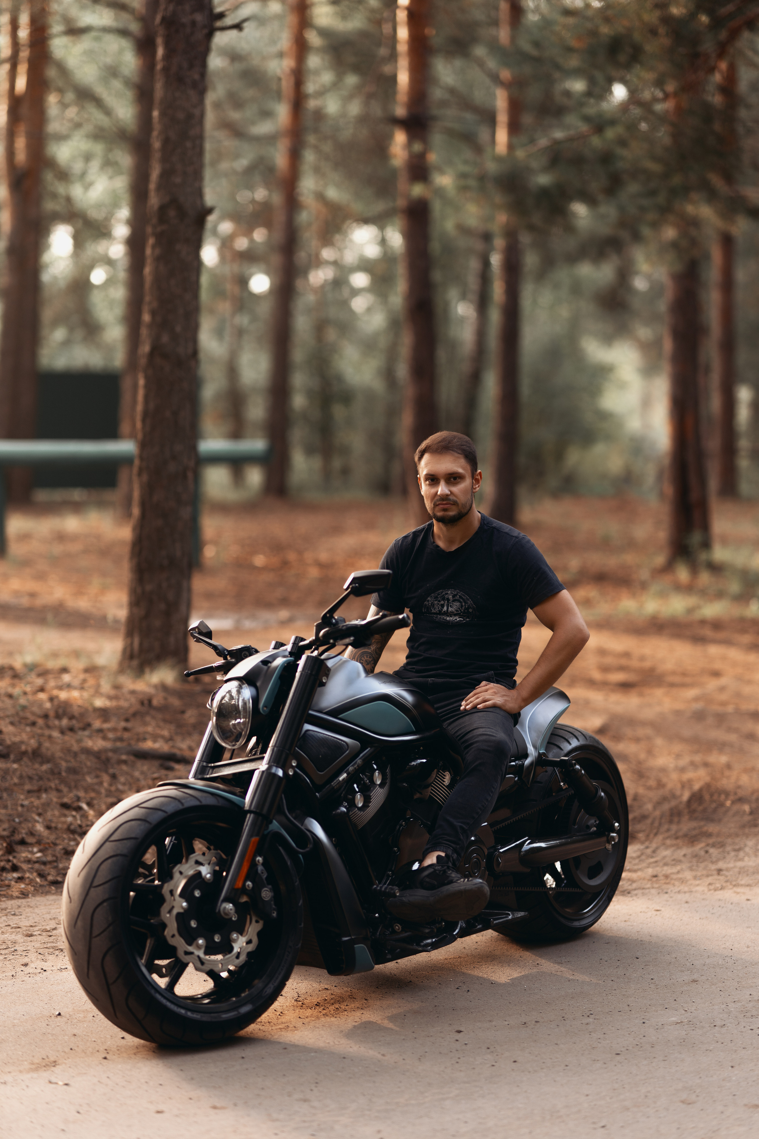 Максим, фото с мото. Фотограф  Набережные Челны Эдгар Сергеев