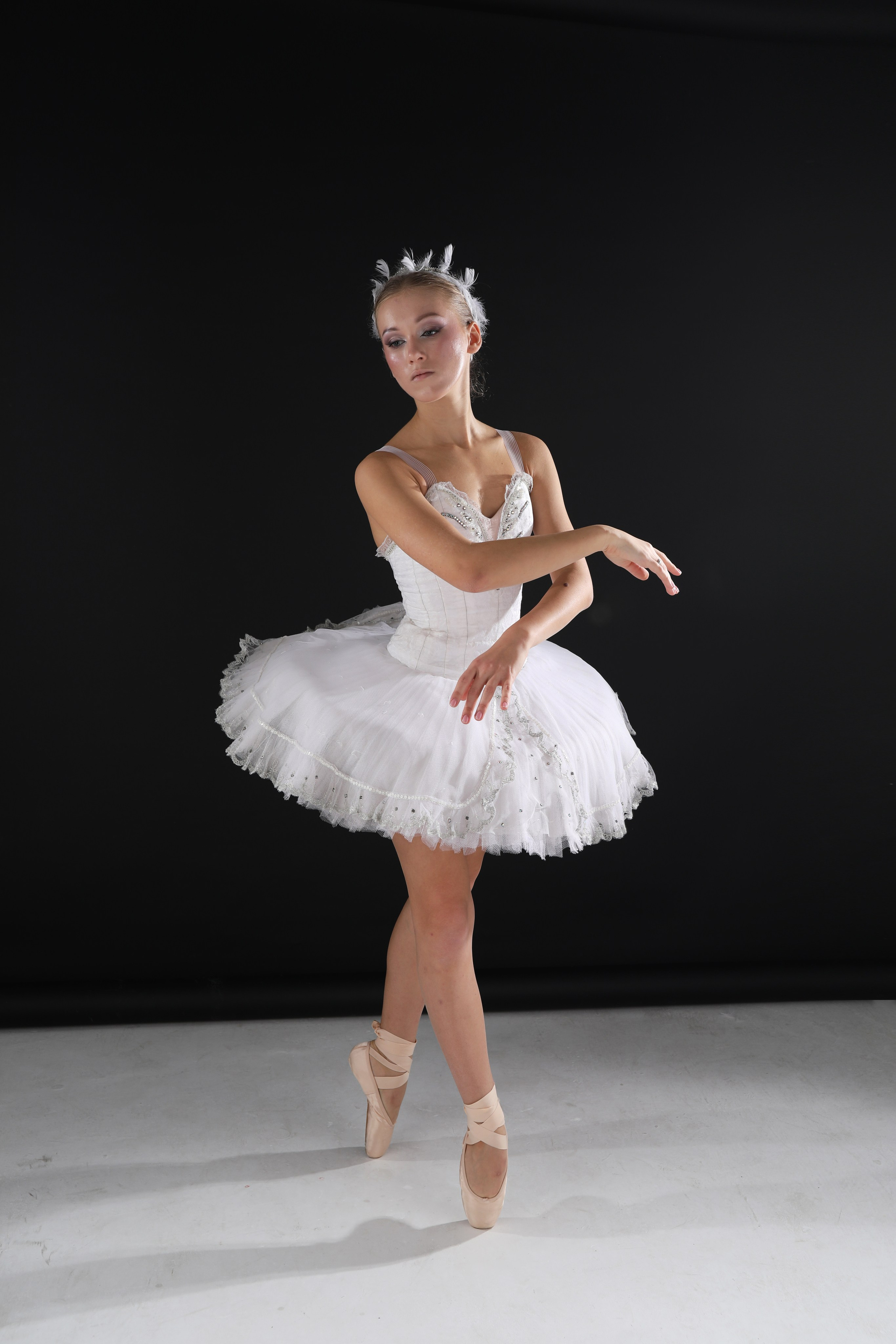 белый лебедь