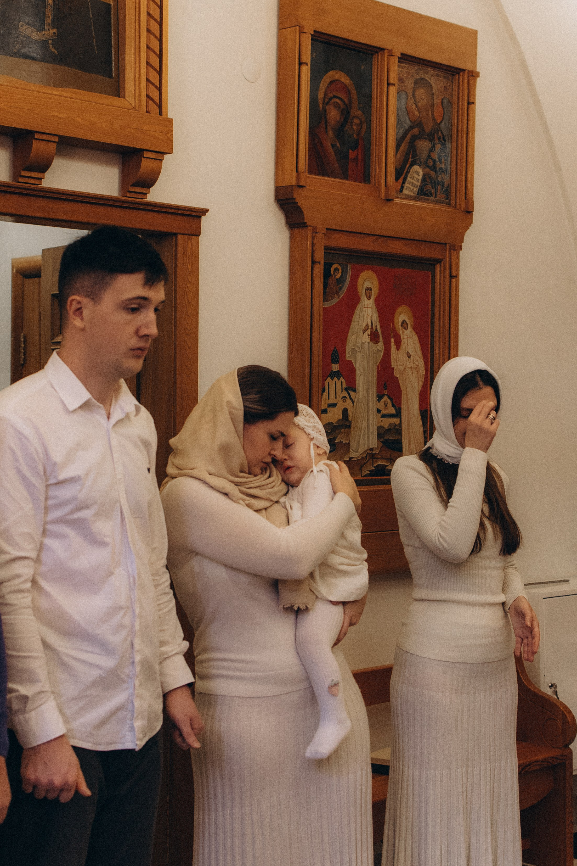 Крещение Надежды. Семейный фотограф Москва Наталия Осьмакова