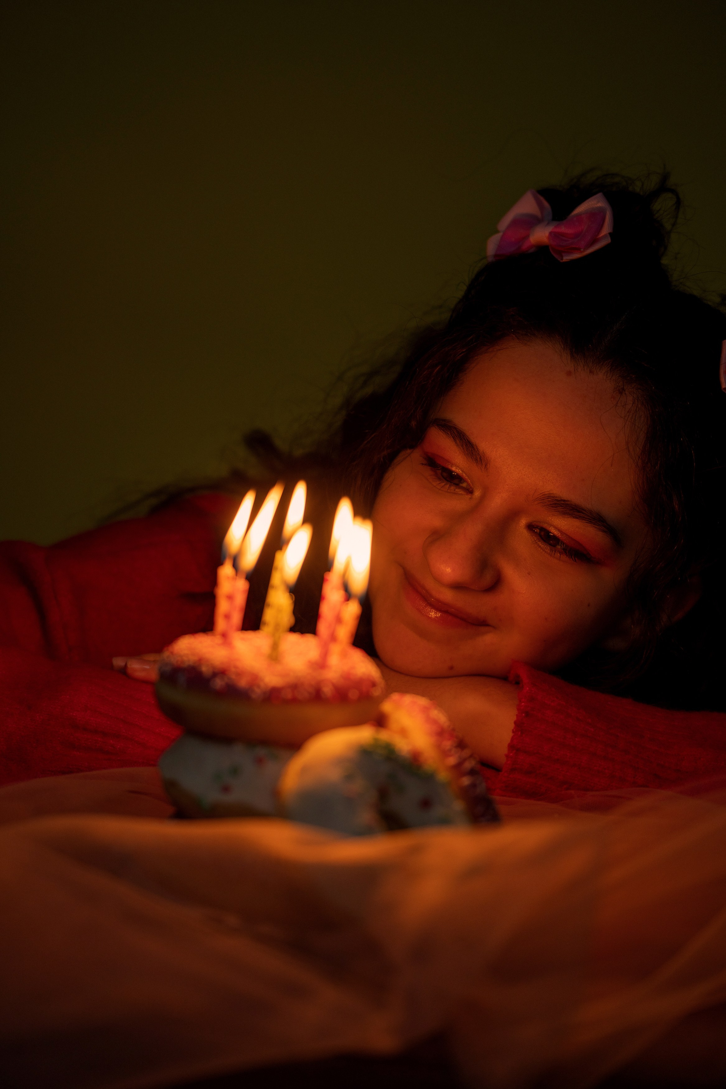 Съемка ко дню рождения. Портретный фотограф Олеся Владимирова в Москве