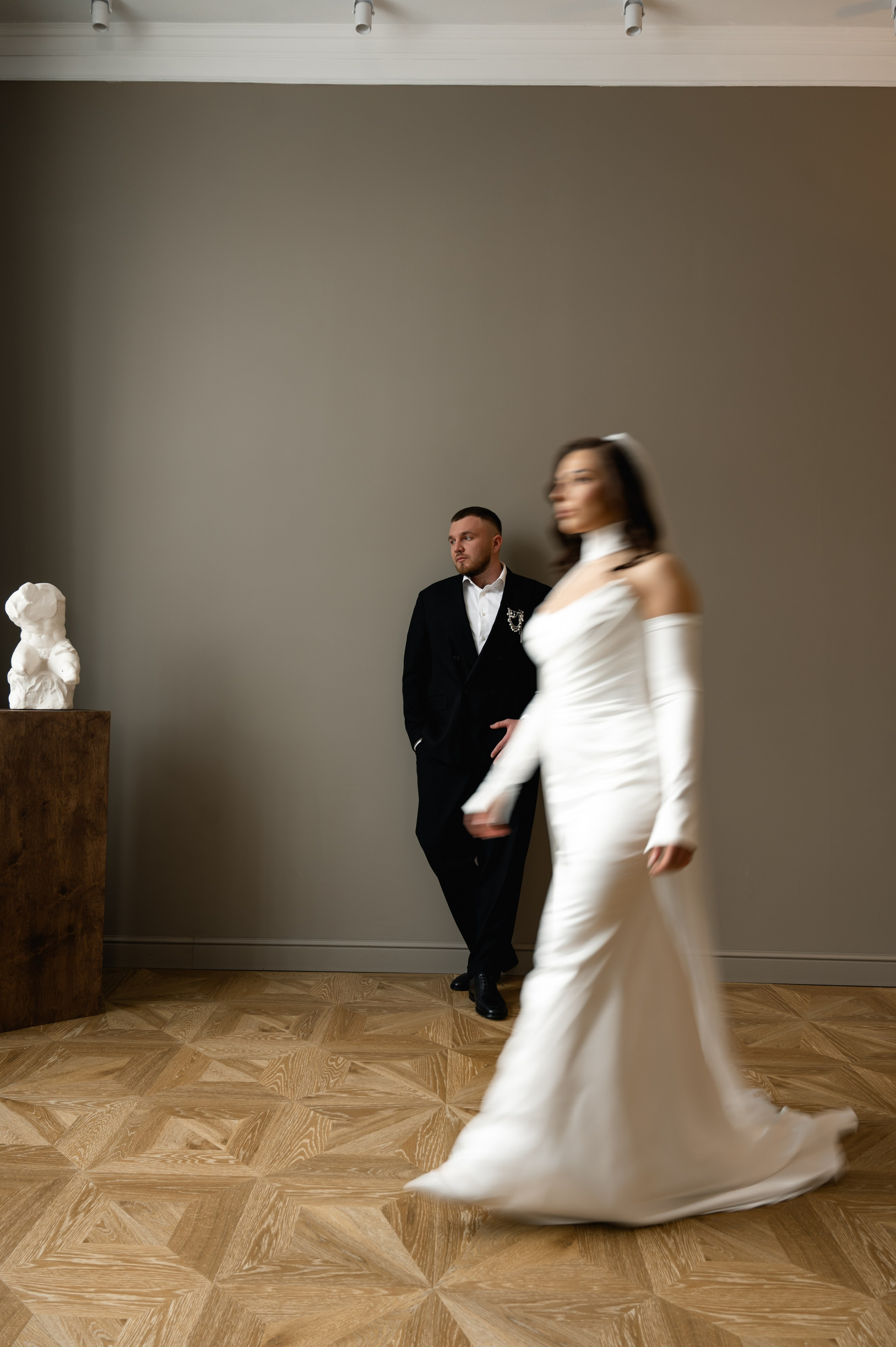 Свадебная фотосессия в студии. Свадебный и семейный фотограф в Краснодаре Алина Мельник