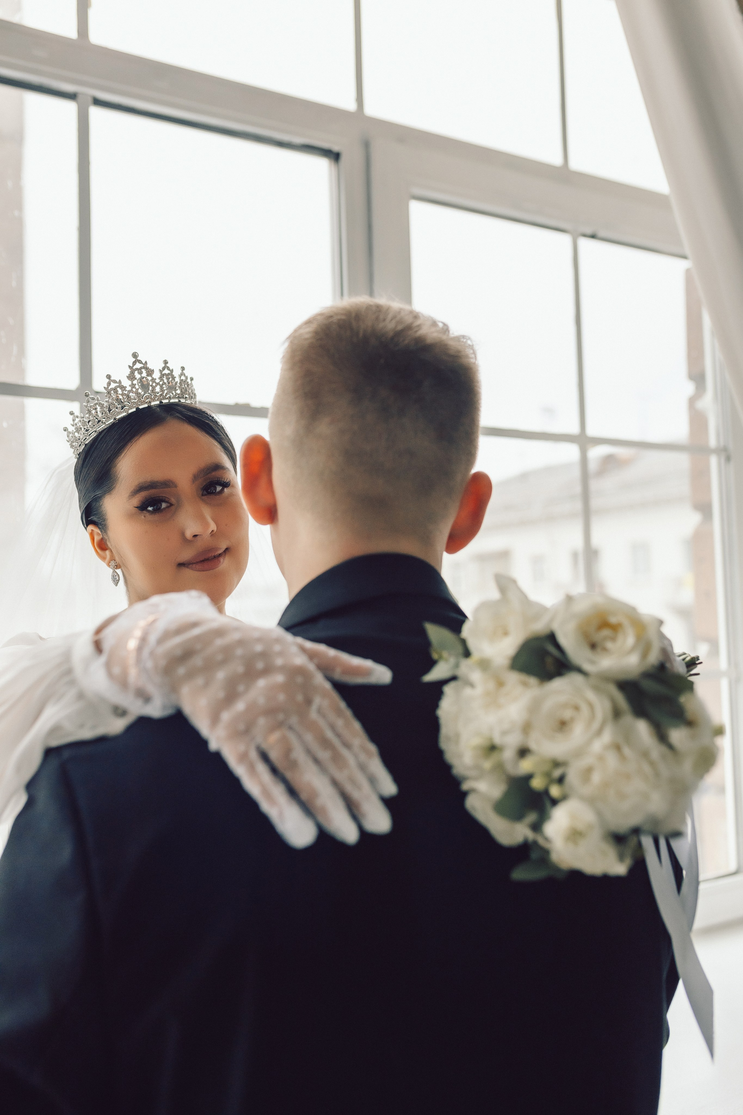 Свадебная съемка в студии. Фотограф Красноярск Архипова Алина