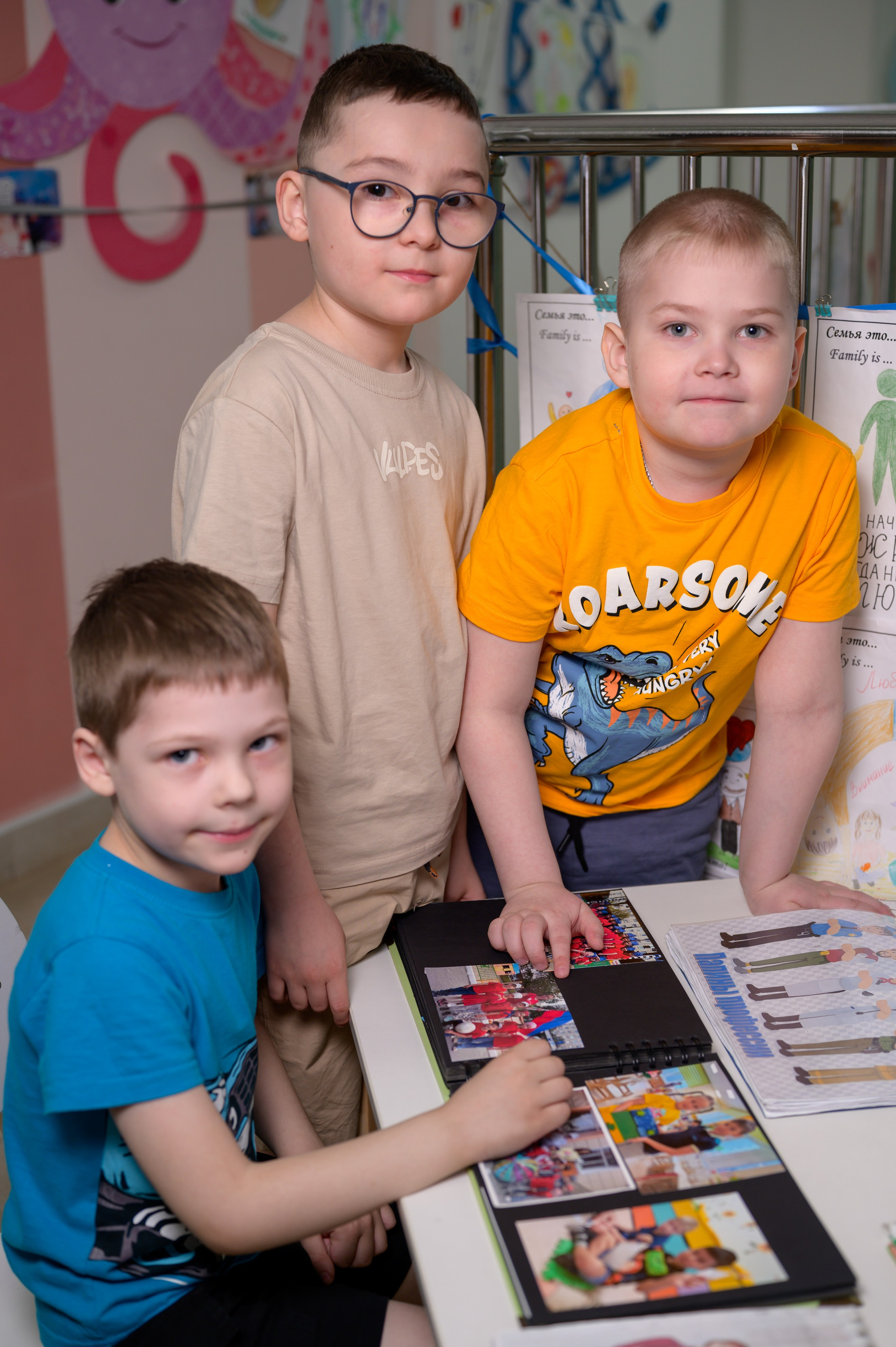 Д/с№ 3к3 группа «Фантазёры» (индивидуальный дизайн) + рисунки детей. Фотограф новорожденных, семейный детский в Тюмени Татьяна Морозова